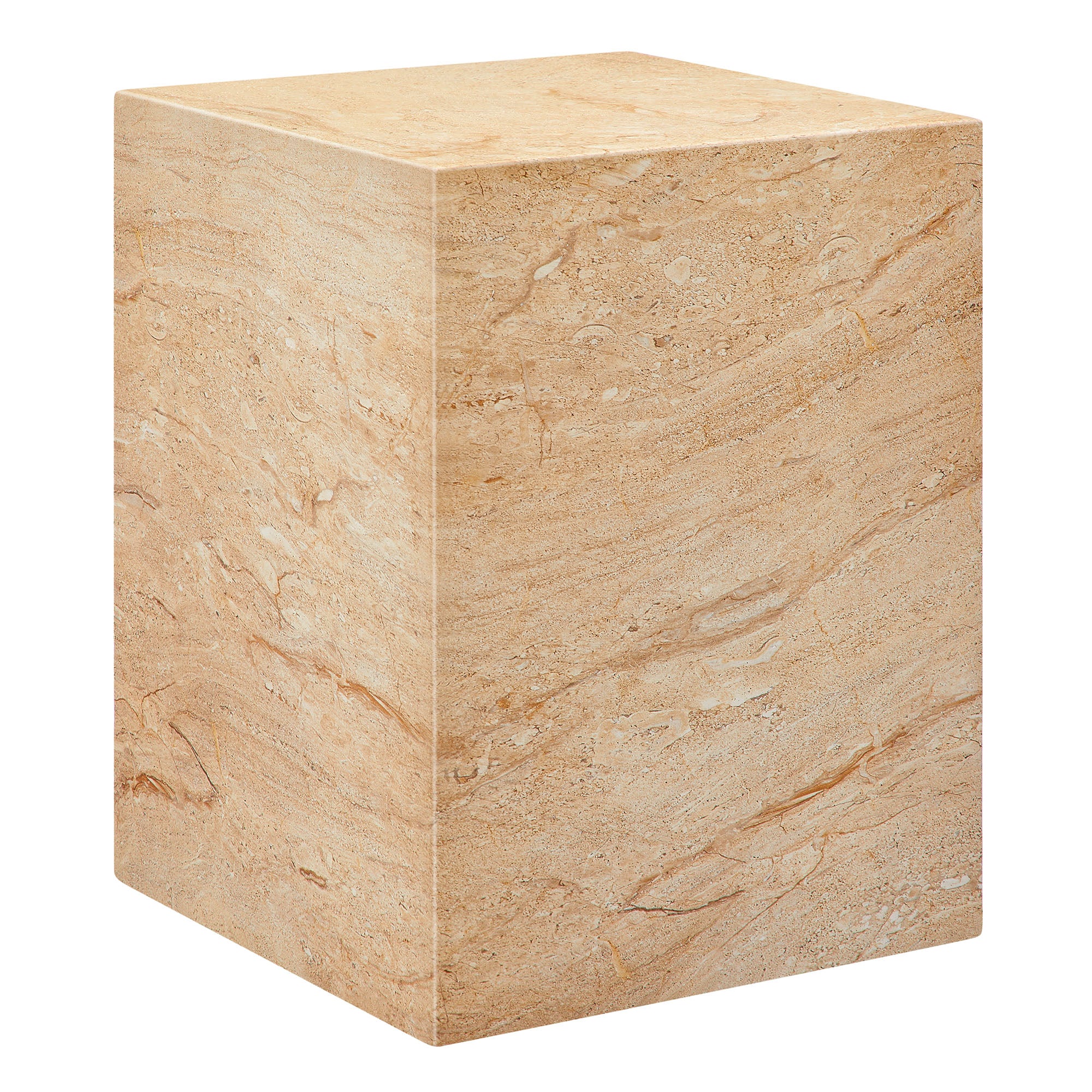 Jordana Square Plinth Indoor - Outdoor Patio Concrete Side Table - Image 14