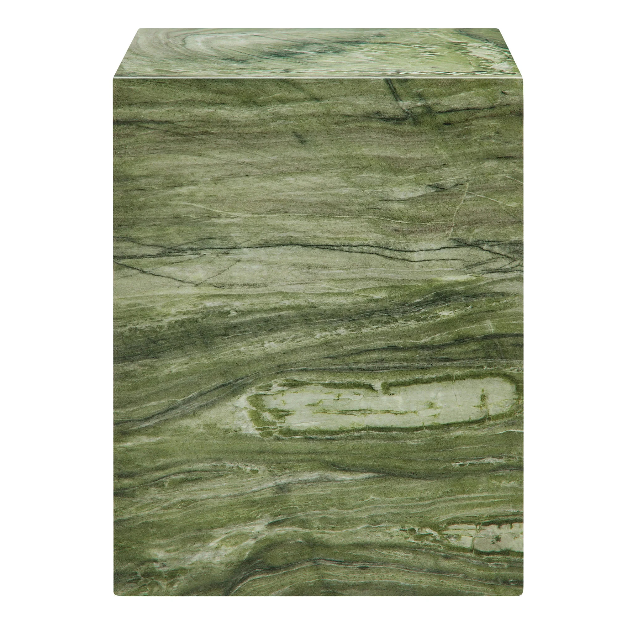 Jordana Square Plinth Indoor - Outdoor Patio Concrete Side Table - Image 5