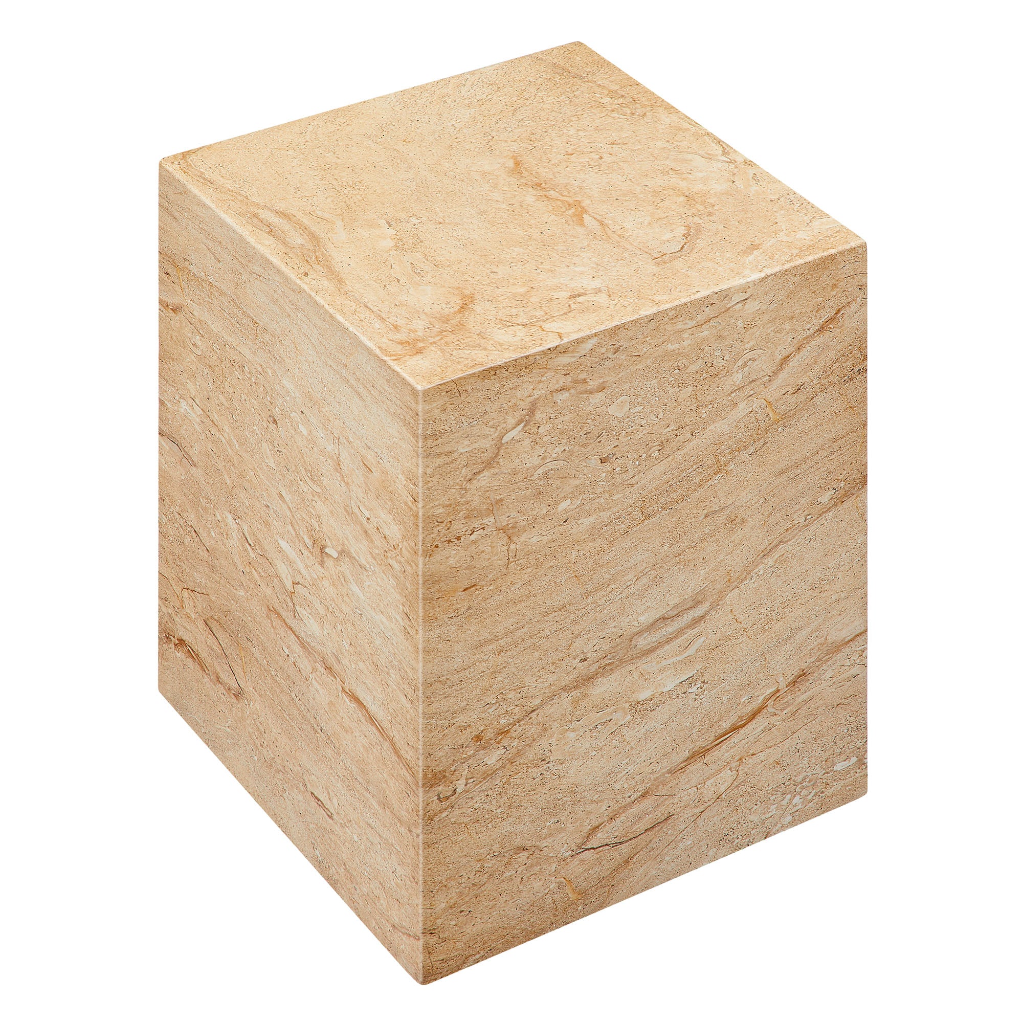 Jordana Square Plinth Indoor - Outdoor Patio Concrete Side Table - Image 9