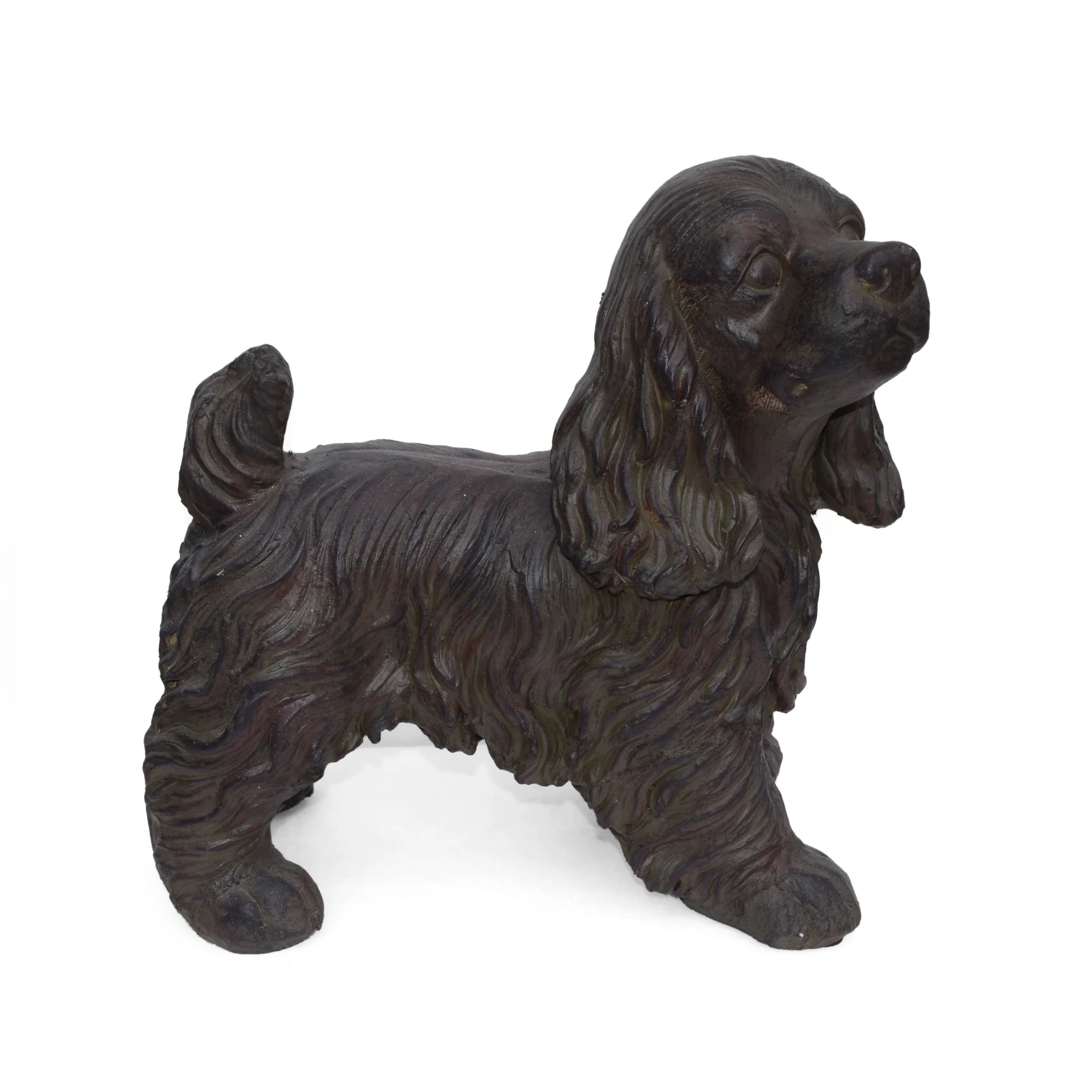 Josie Dog Cast Stone Garden Statue - Image 6