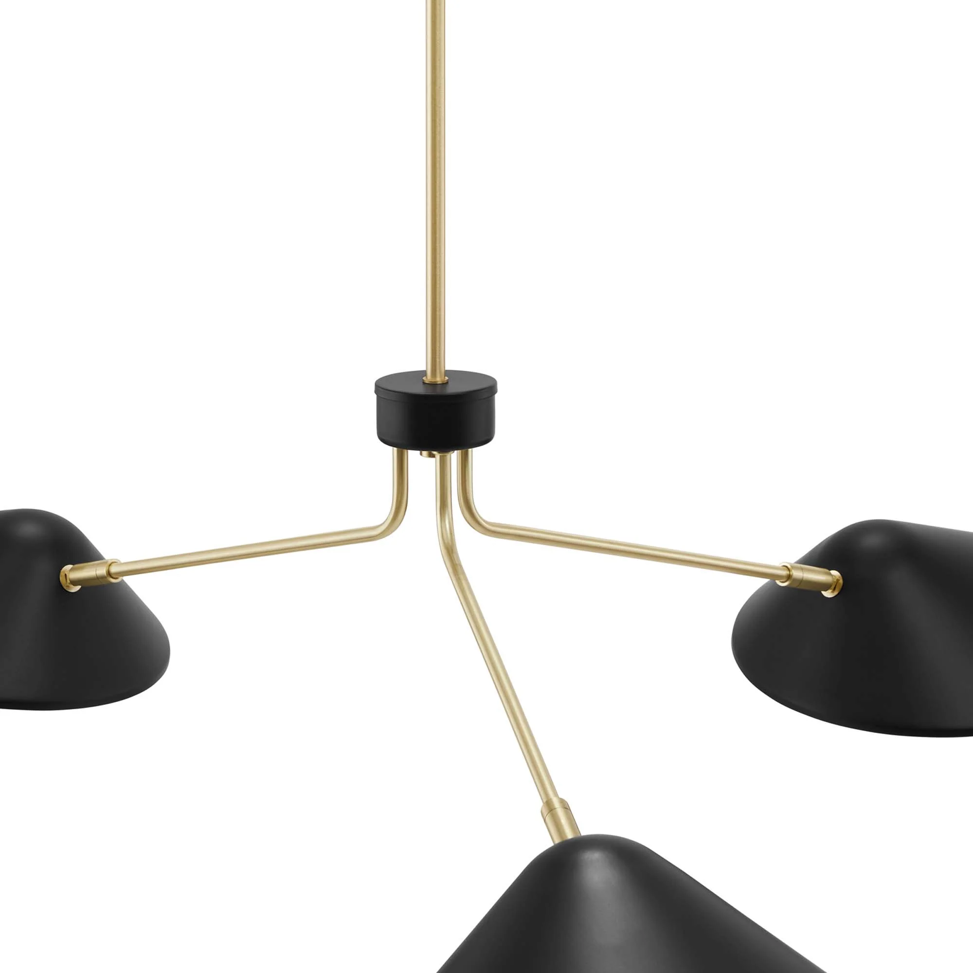 Journey 3-Light 14" Arm Pendant by Modway - Image 4