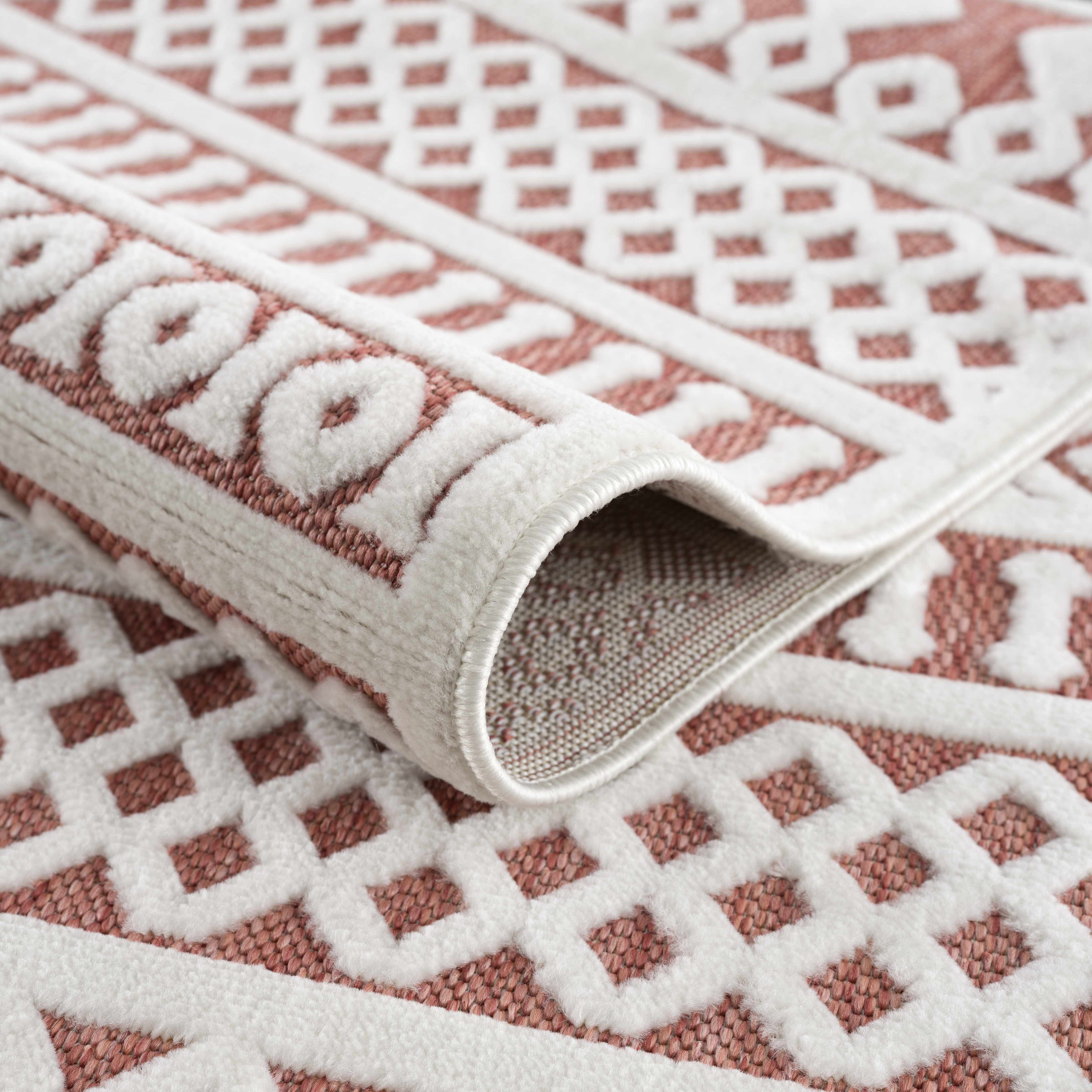 Jove Orange Outdoor Rug - Clearance - Image 10
