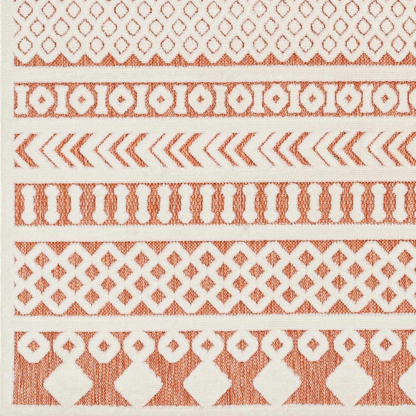Jove Orange Outdoor Rug - Clearance - Image 13