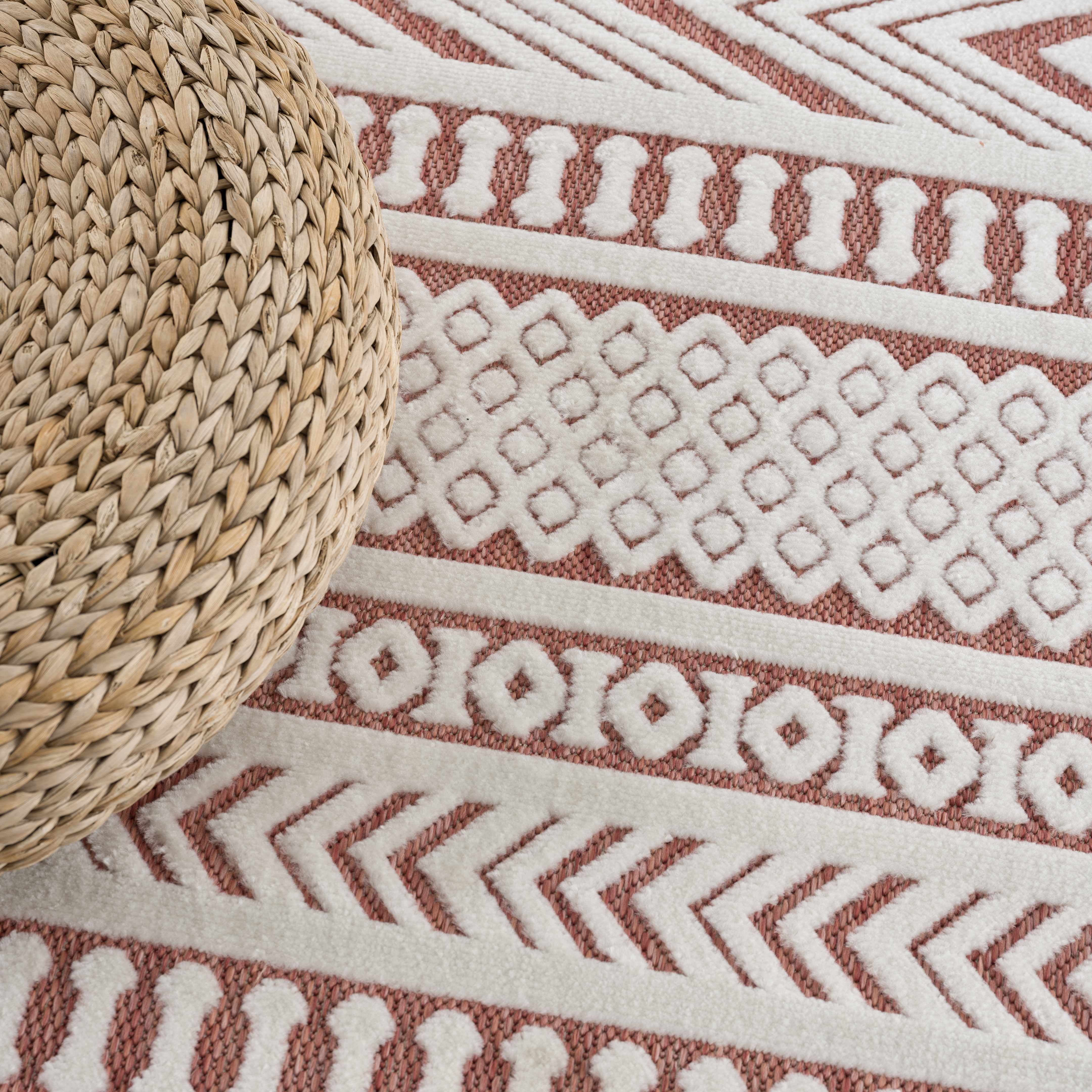 Jove Orange Outdoor Rug - Clearance - Image 15