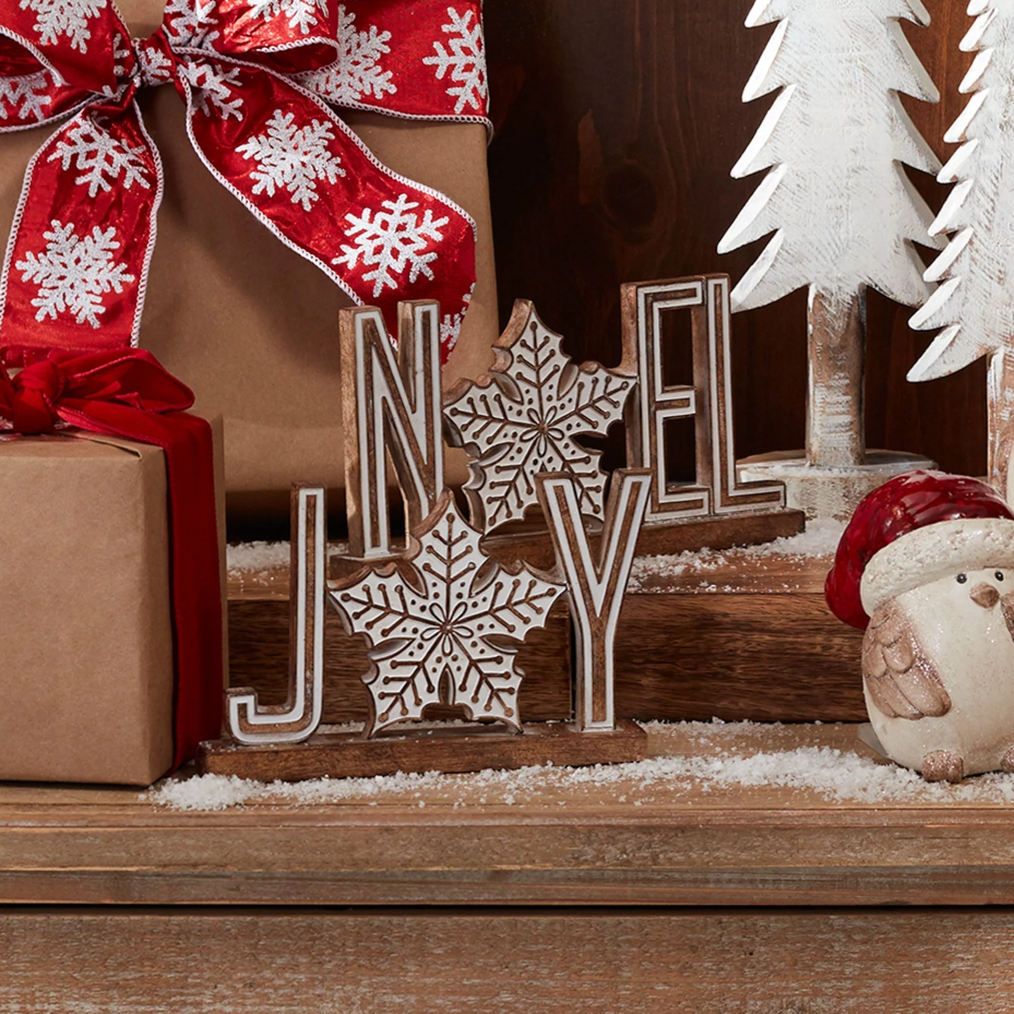 Joy and Noel Tabletop Sign (Set of 4) - Image 4