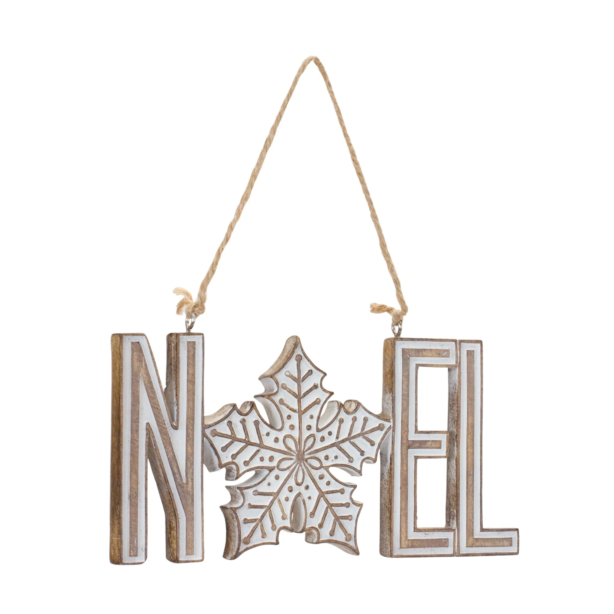 Joy Noel Snowflake Ornament (Set of 12) - Image 3