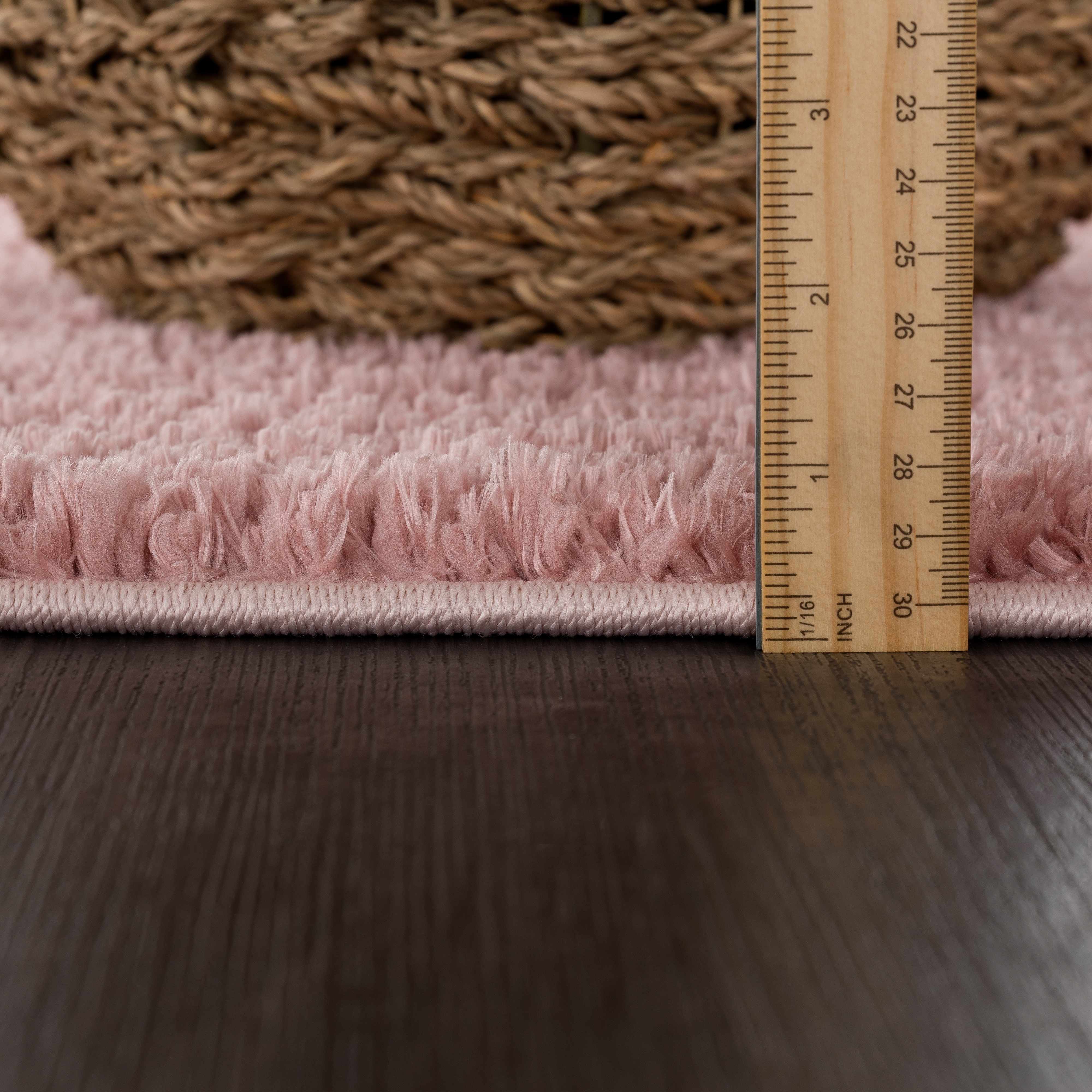 Judy Pink  Plush Washable Area Rug - Clearance - Image 11