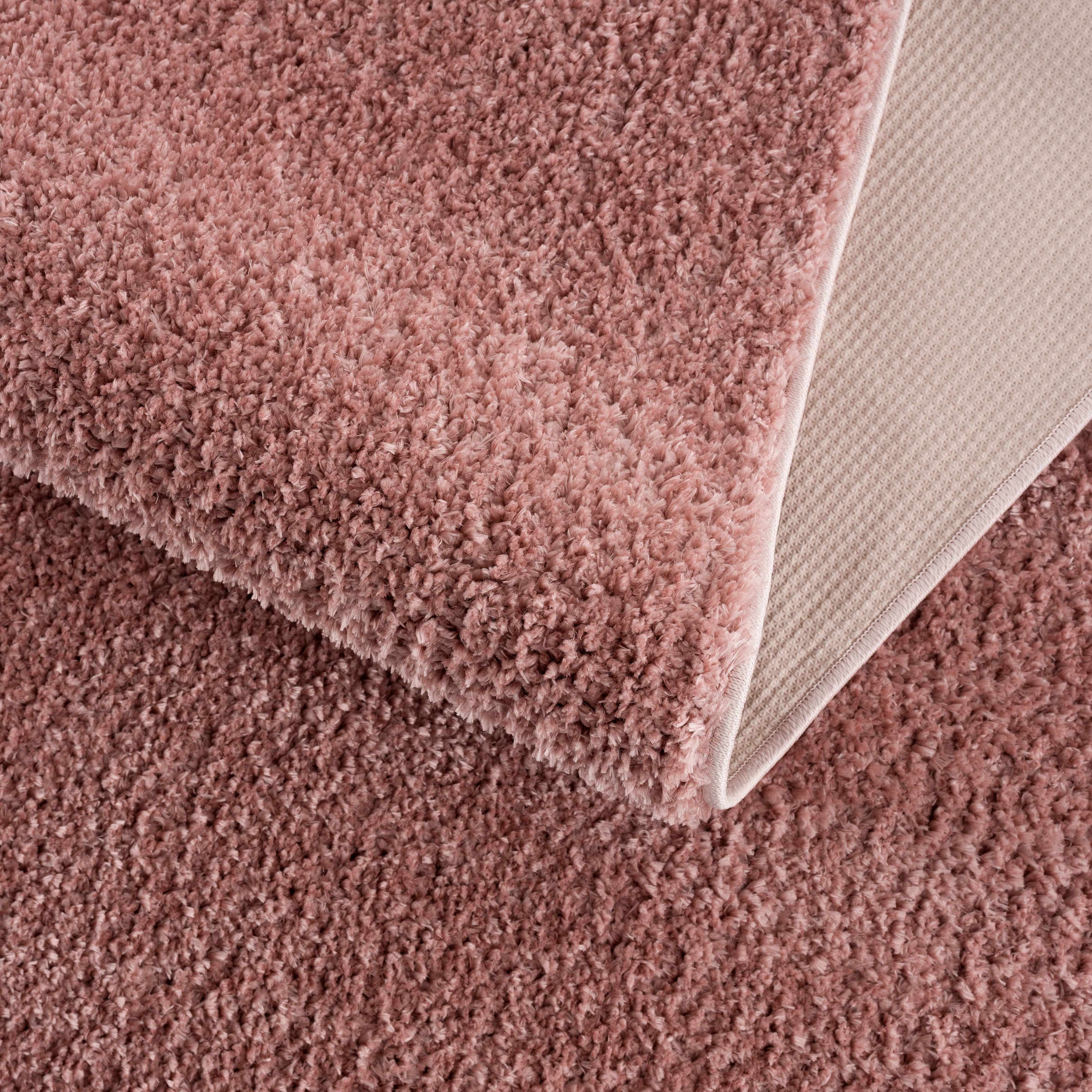 Judy Pink  Plush Washable Area Rug - Clearance - Image 13