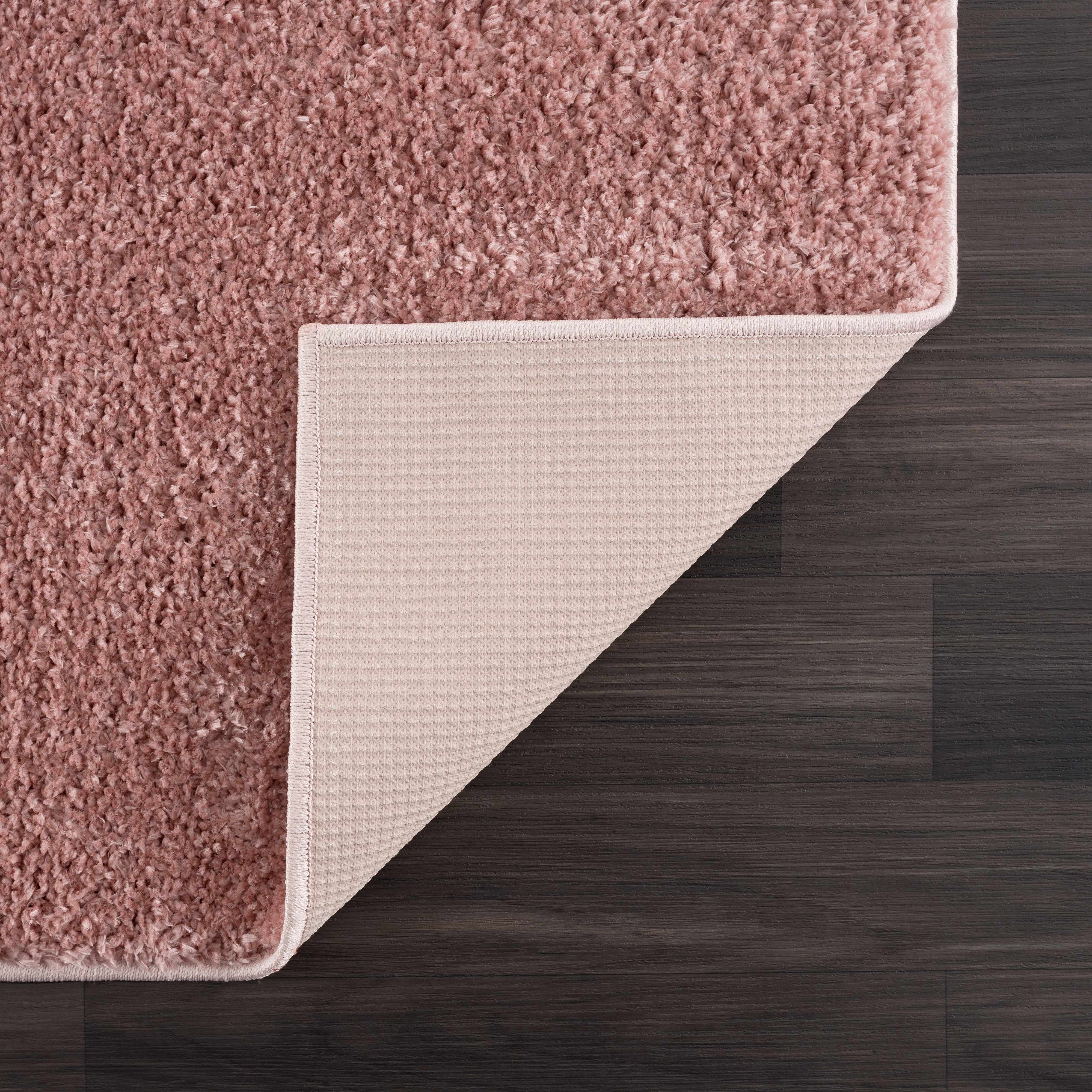 Judy Pink  Plush Washable Area Rug - Clearance - Image 6