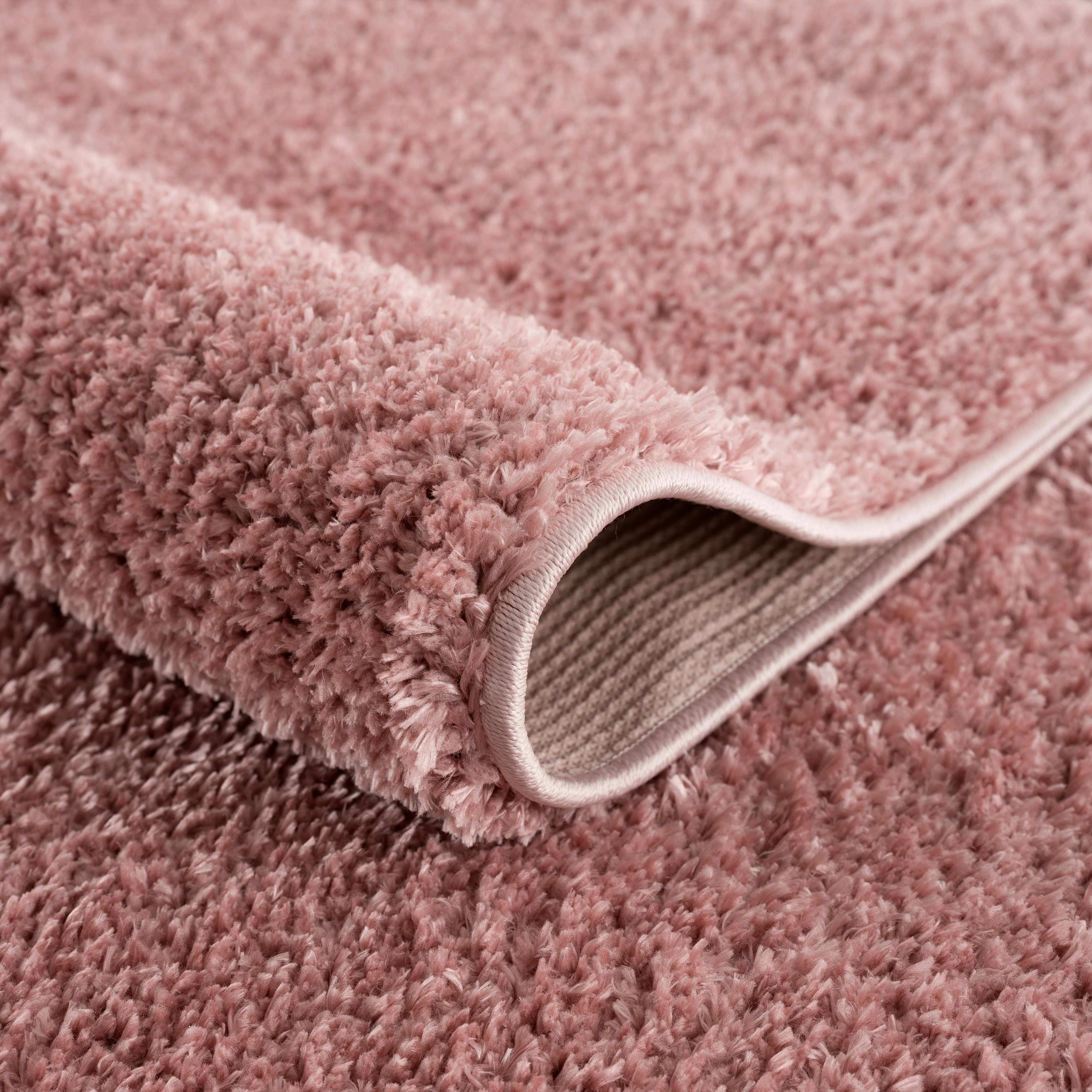 Judy Pink  Plush Washable Area Rug - Clearance - Image 7