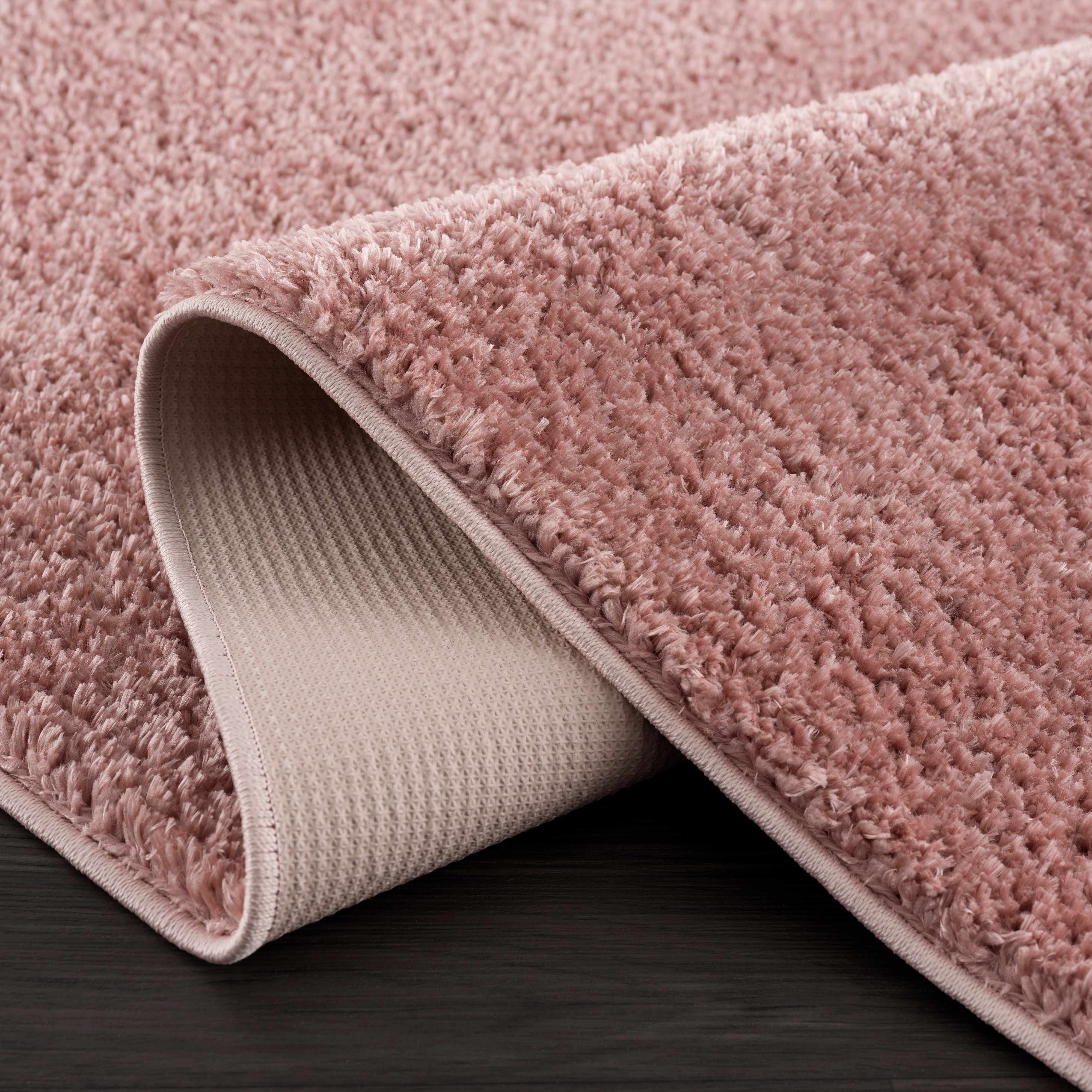 Judy Pink  Plush Washable Area Rug - Clearance - Image 8