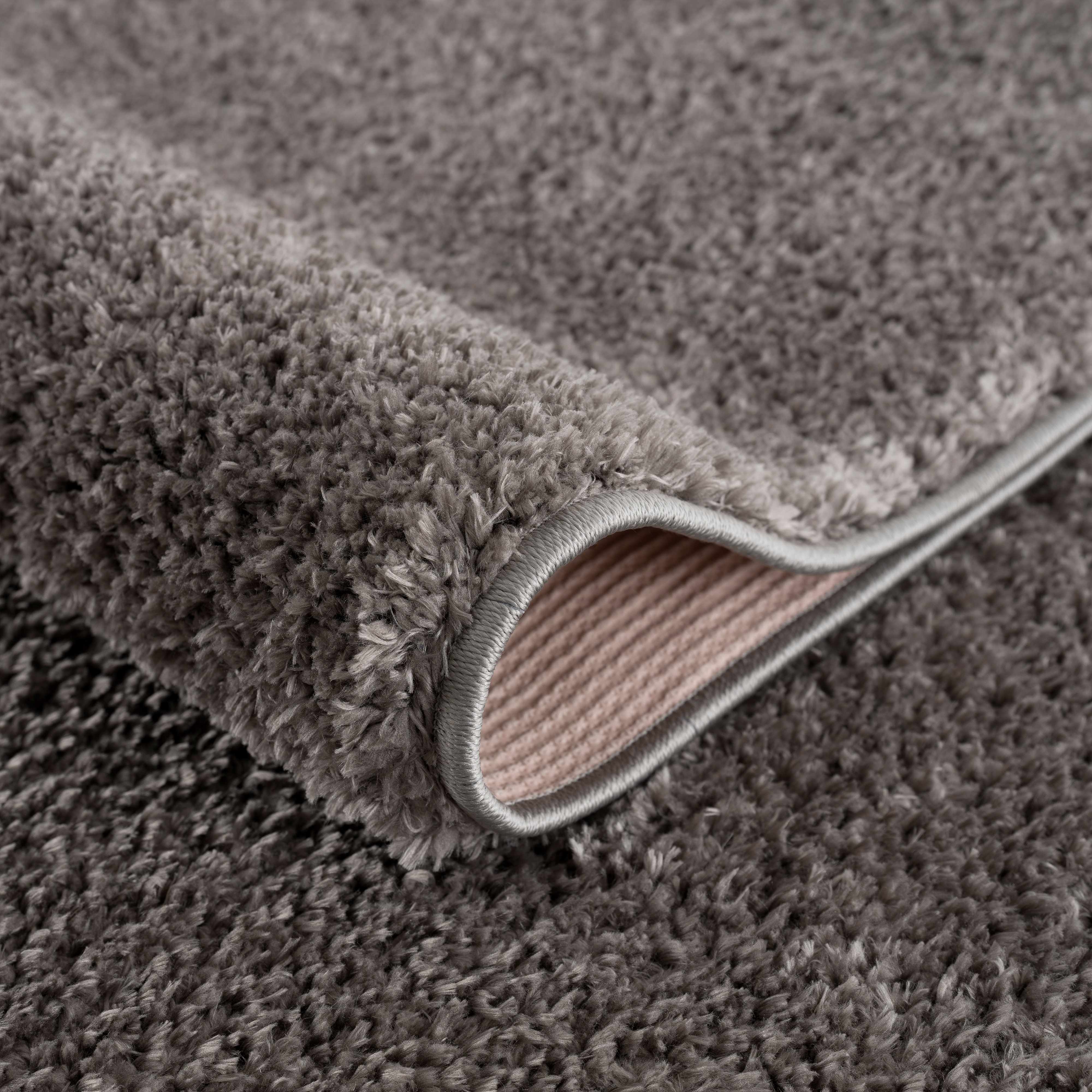 Judy Solid Dark Gray Washable Shag Rug - Promo - Image 8