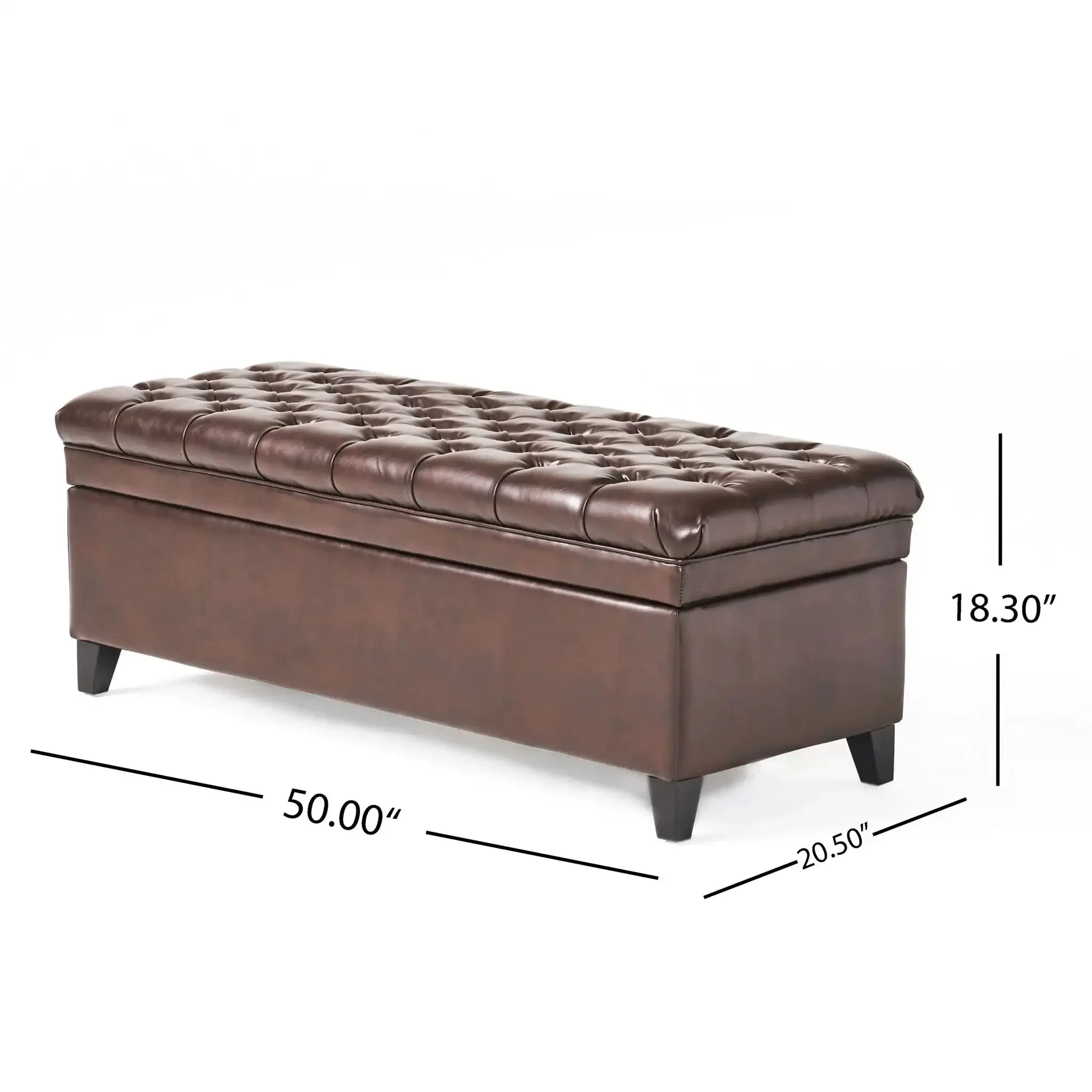 Juliana - Storage Ottoman With Birch Legs - Image 16
