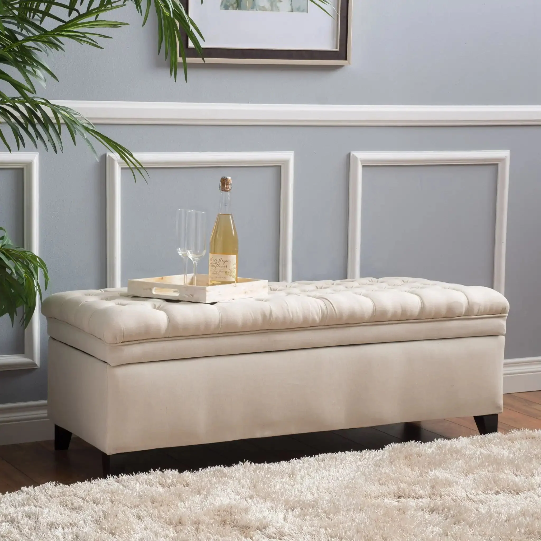 Juliana - Storage Ottoman With Birch Legs - Image 18