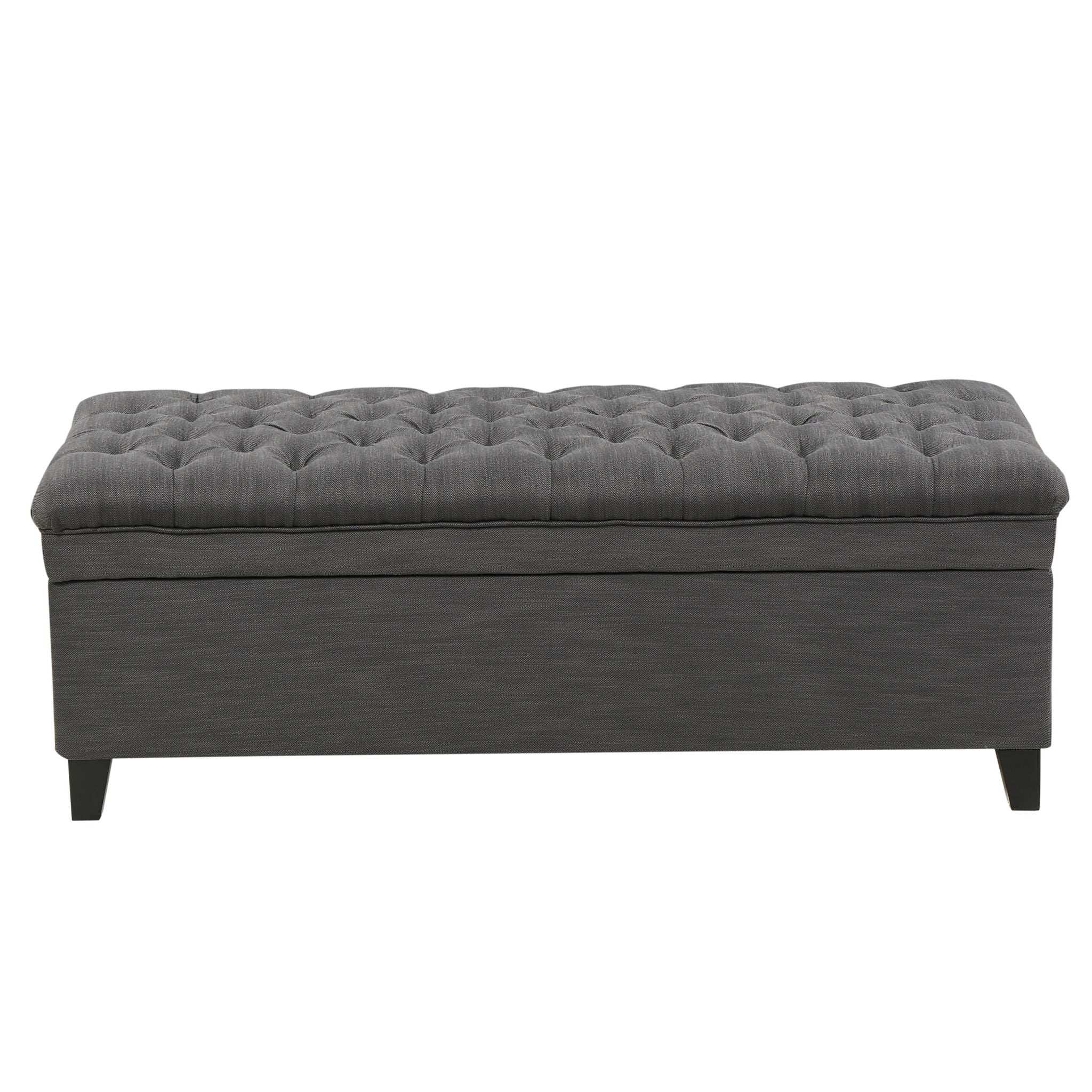 Juliana - Storage Ottoman With Birch Legs - Image 2