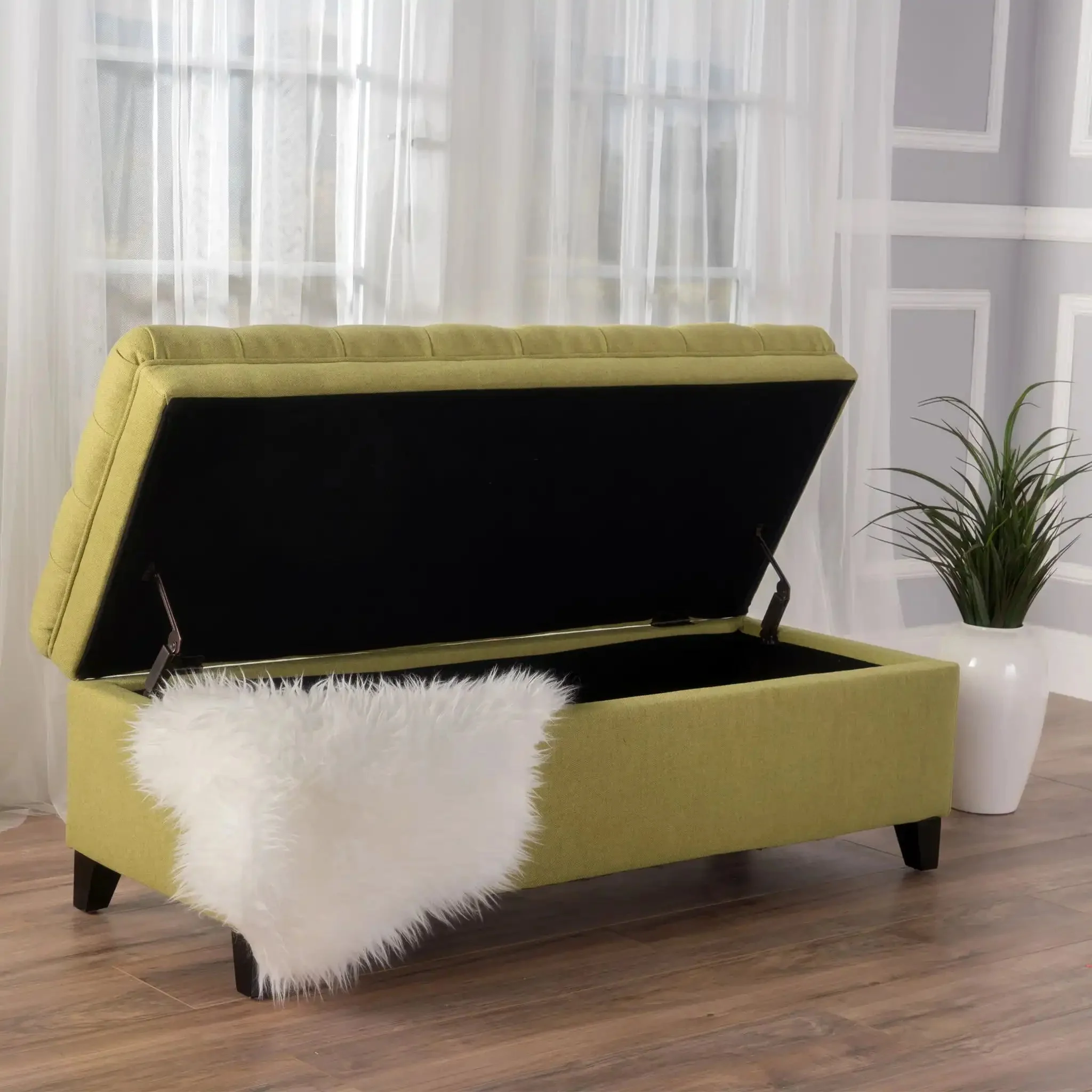 Juliana - Storage Ottoman With Birch Legs - Image 21