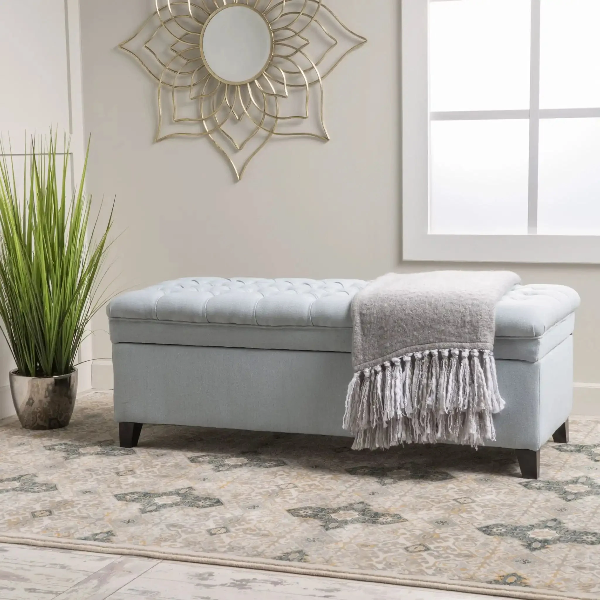 Juliana - Storage Ottoman With Birch Legs - Image 26