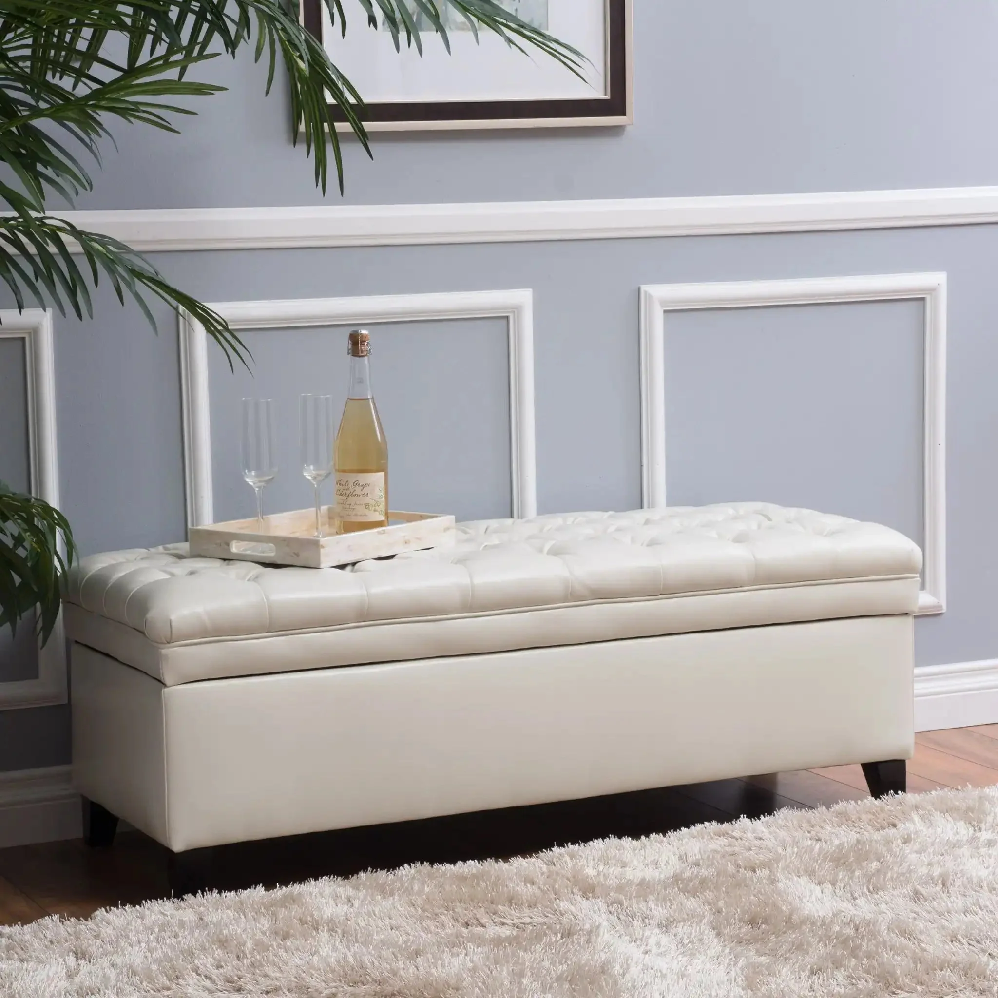 Juliana - Storage Ottoman With Birch Legs - Image 27