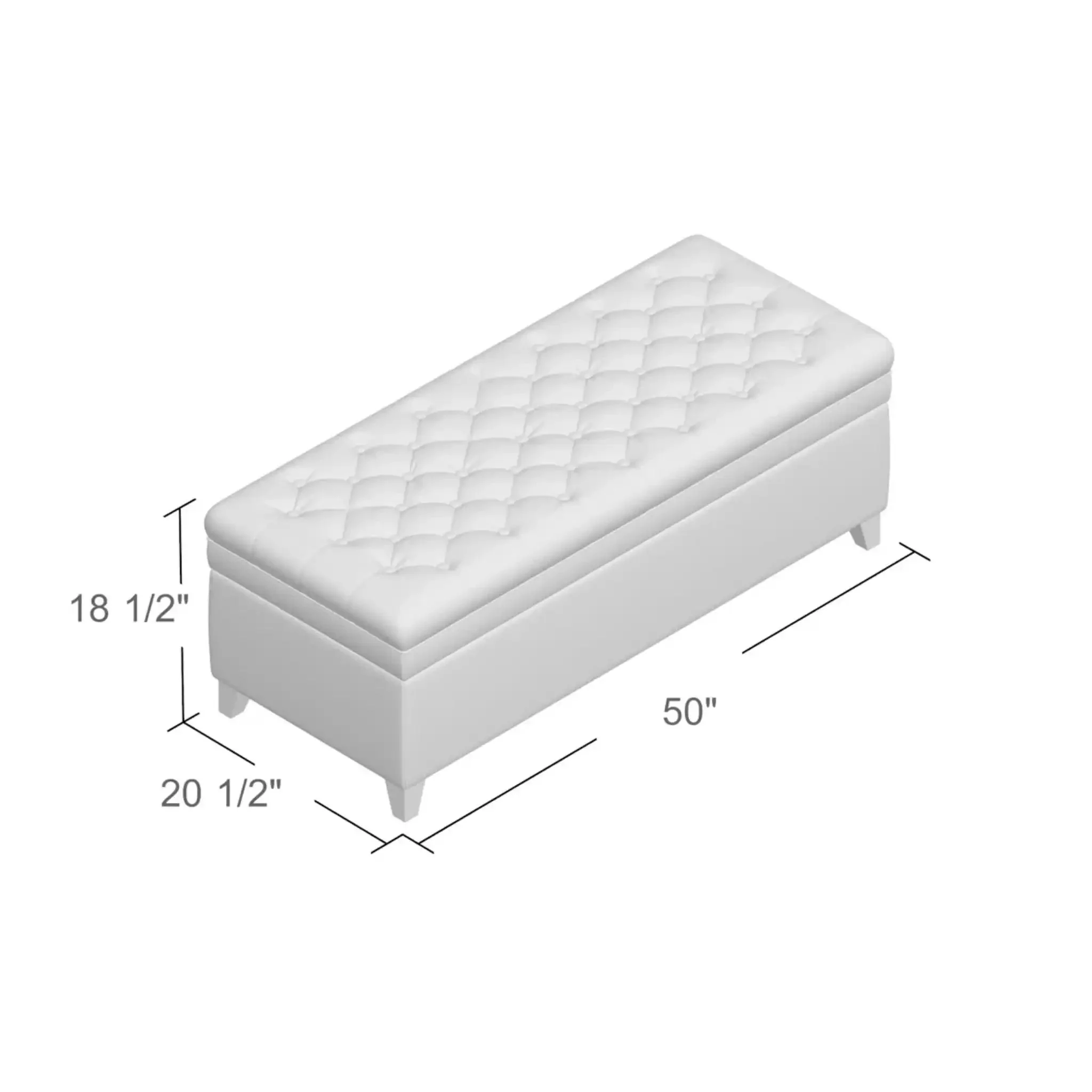 Juliana - Storage Ottoman With Birch Legs - Image 28