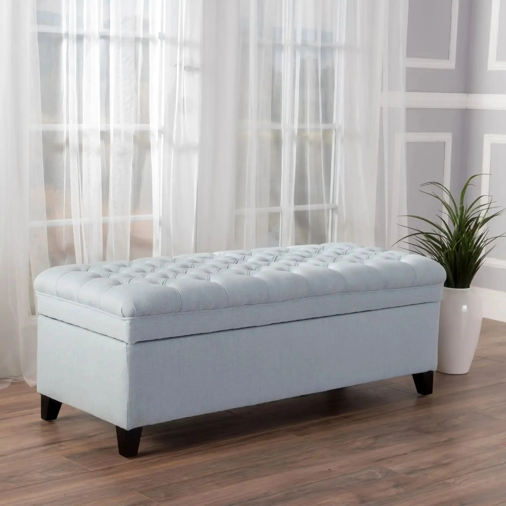 Juliana - Storage Ottoman With Birch Legs - Image 36