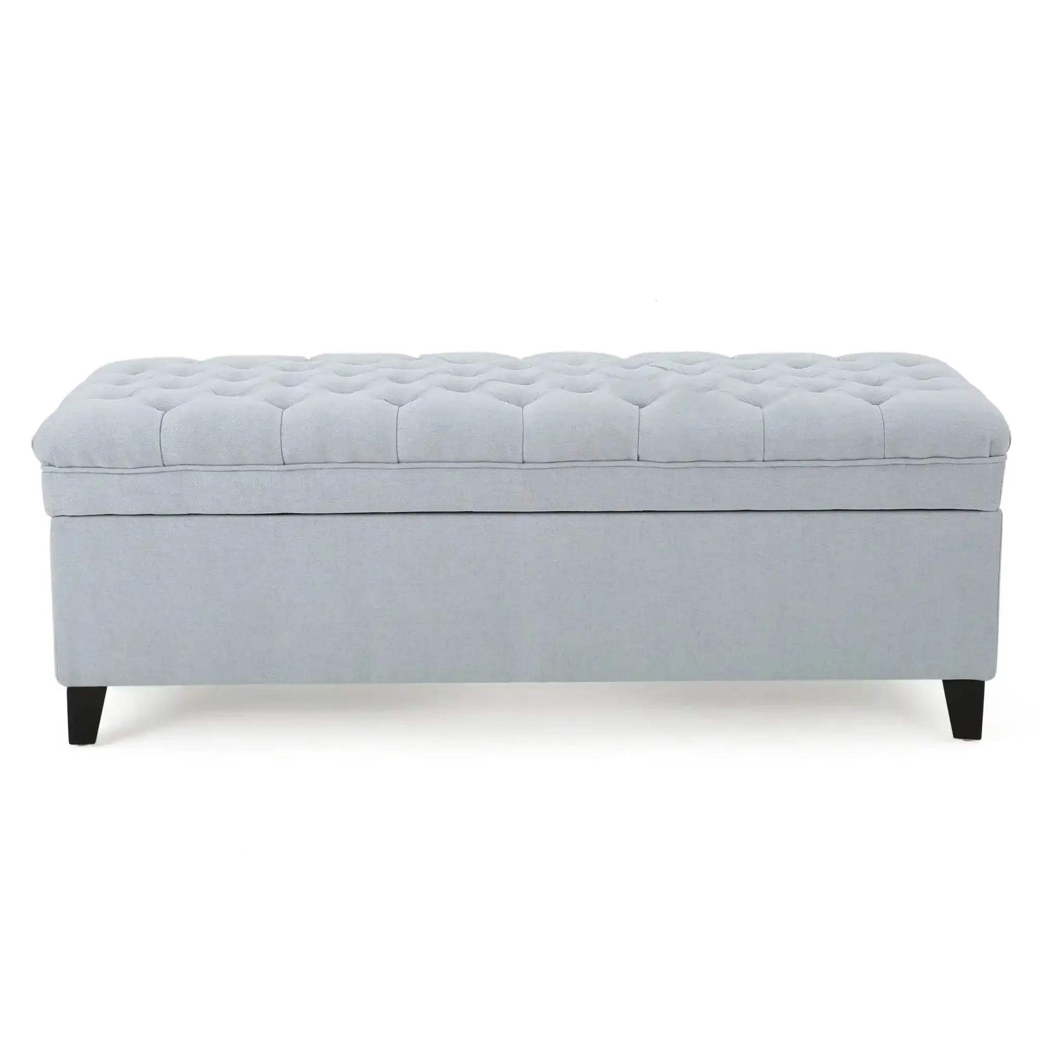 Juliana - Storage Ottoman With Birch Legs - Image 4