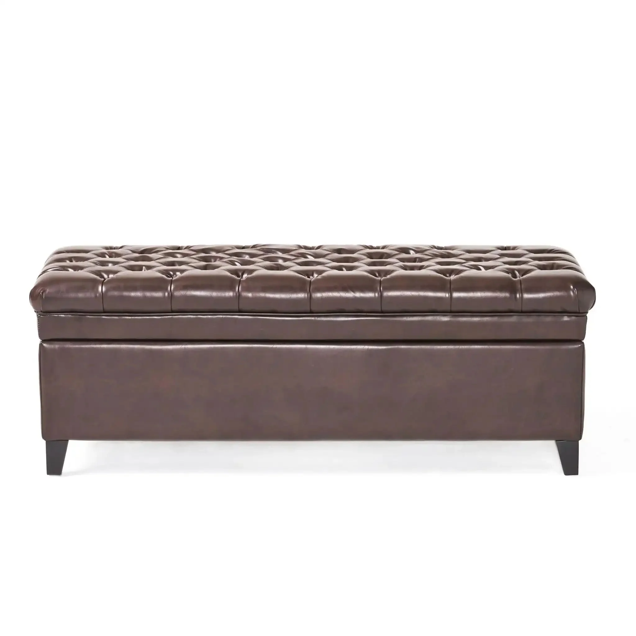 Juliana - Storage Ottoman With Birch Legs - Image 5