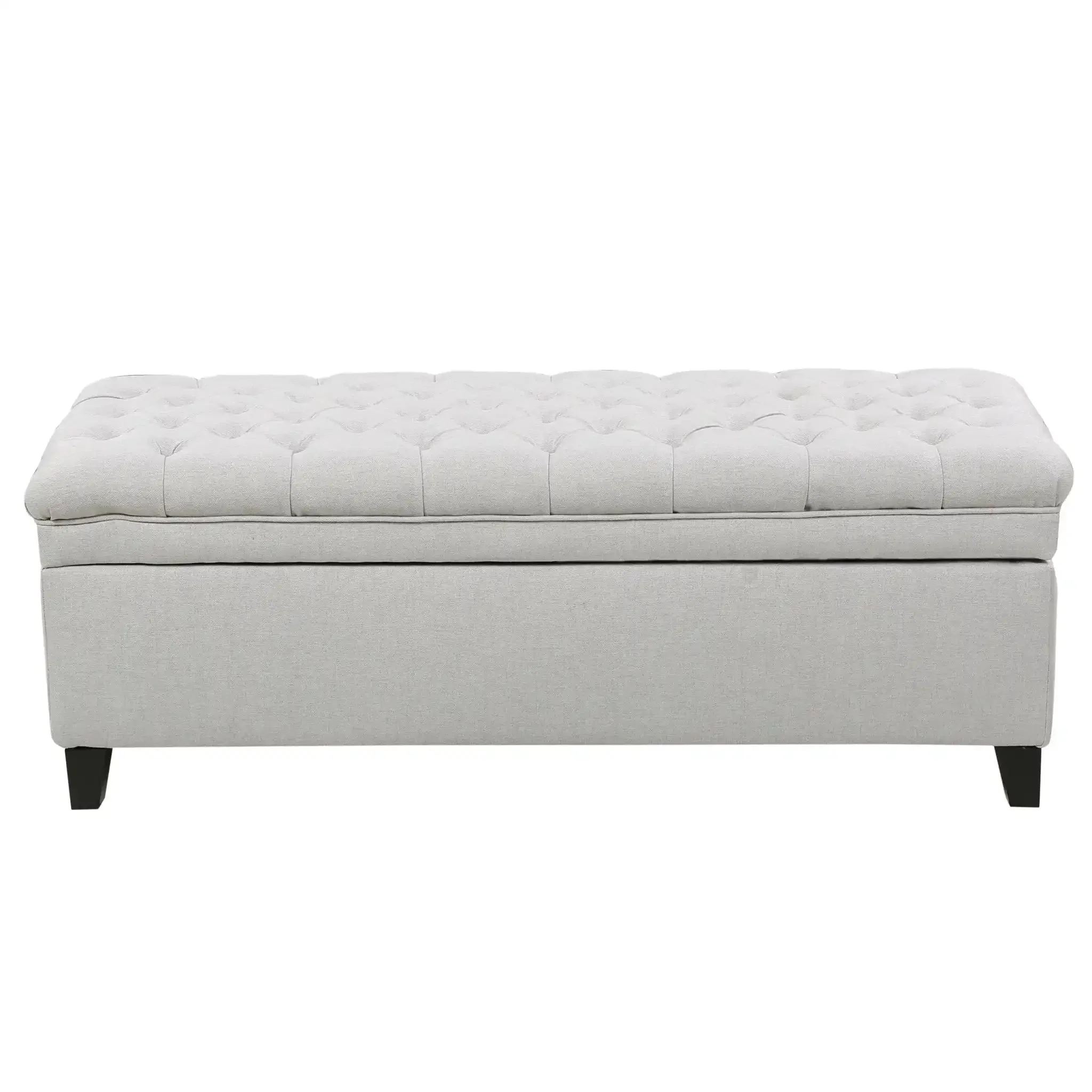 Juliana - Storage Ottoman With Birch Legs - Image 7