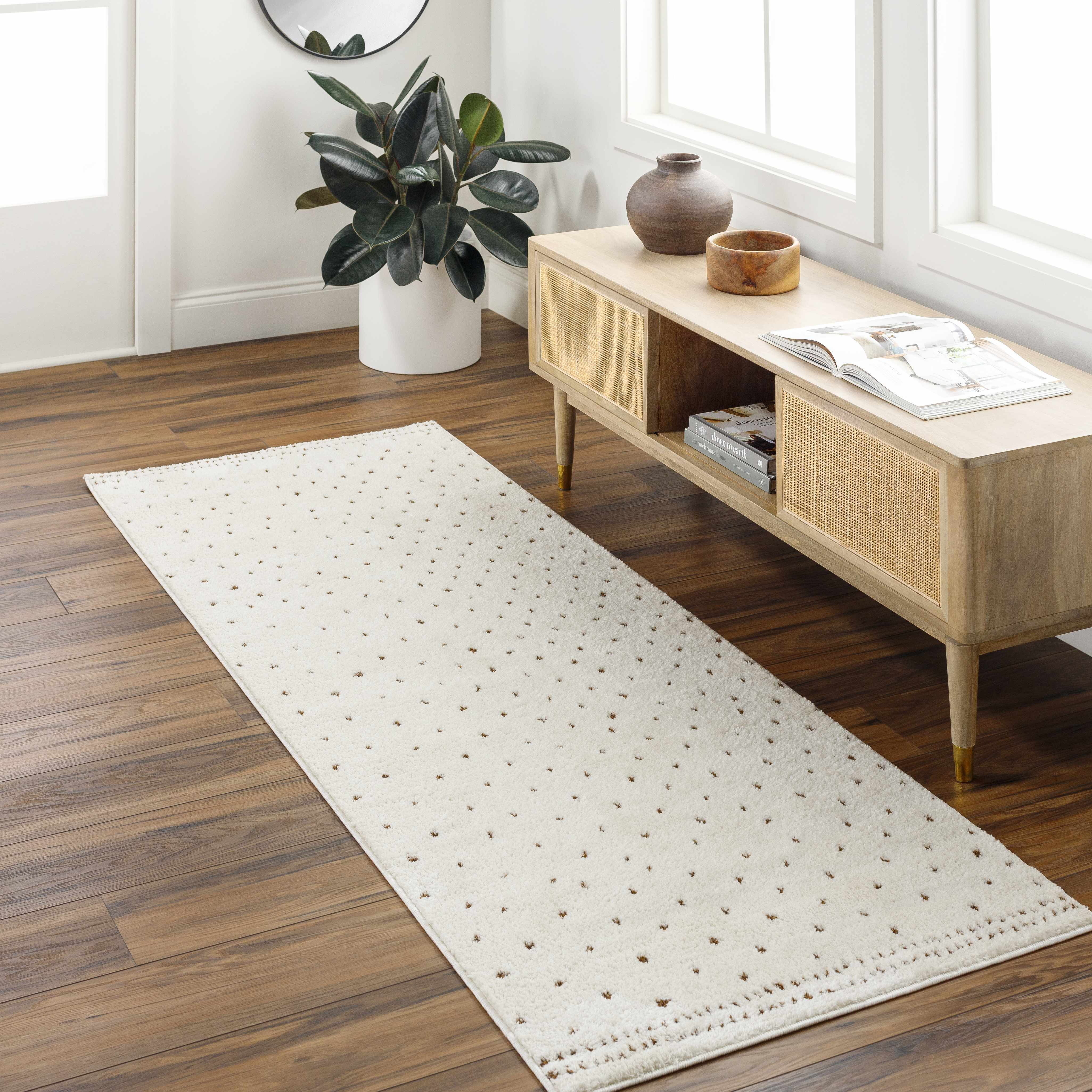Julie Ivory & Brown Area Rug - Image 18