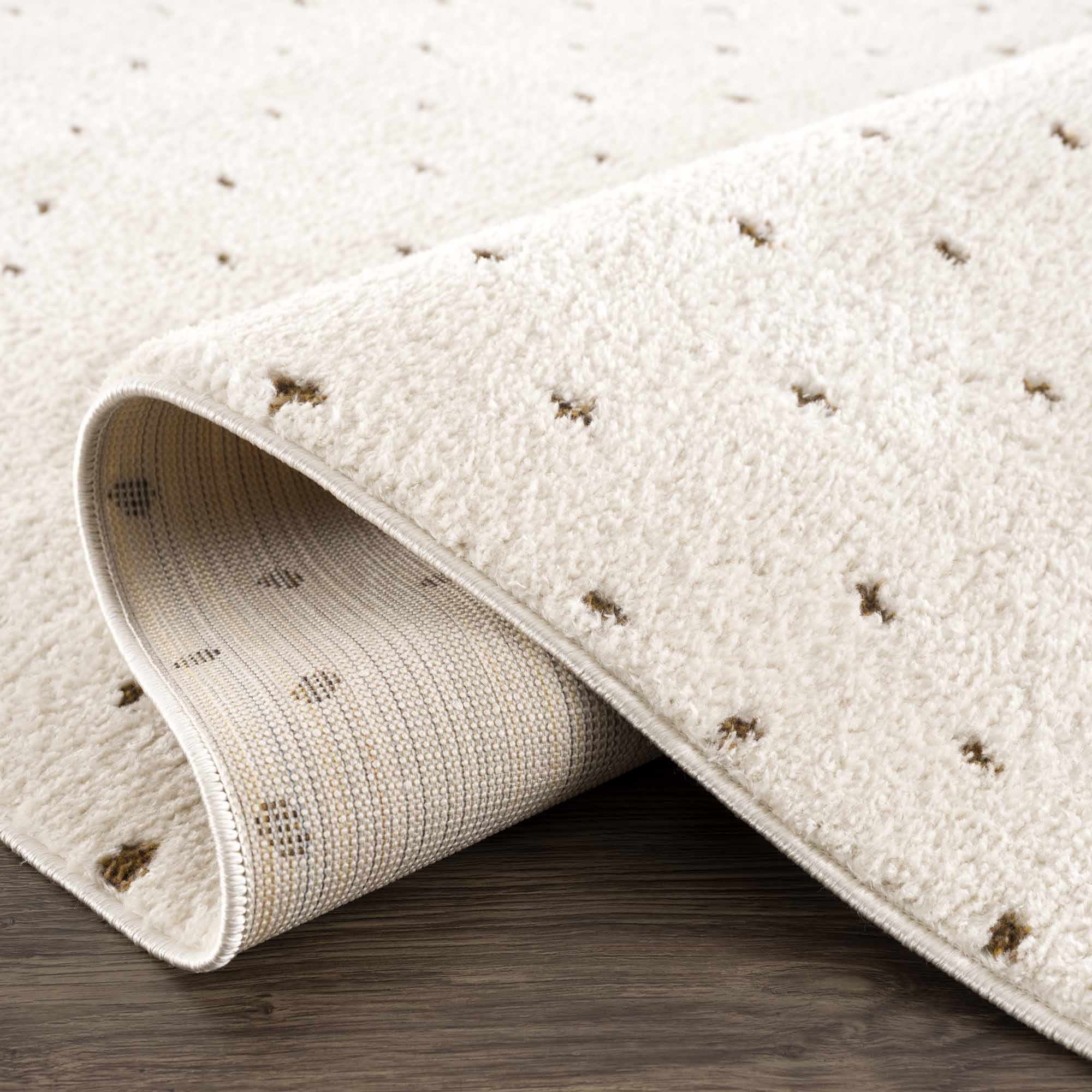 Julie Ivory & Brown Area Rug - Image 7