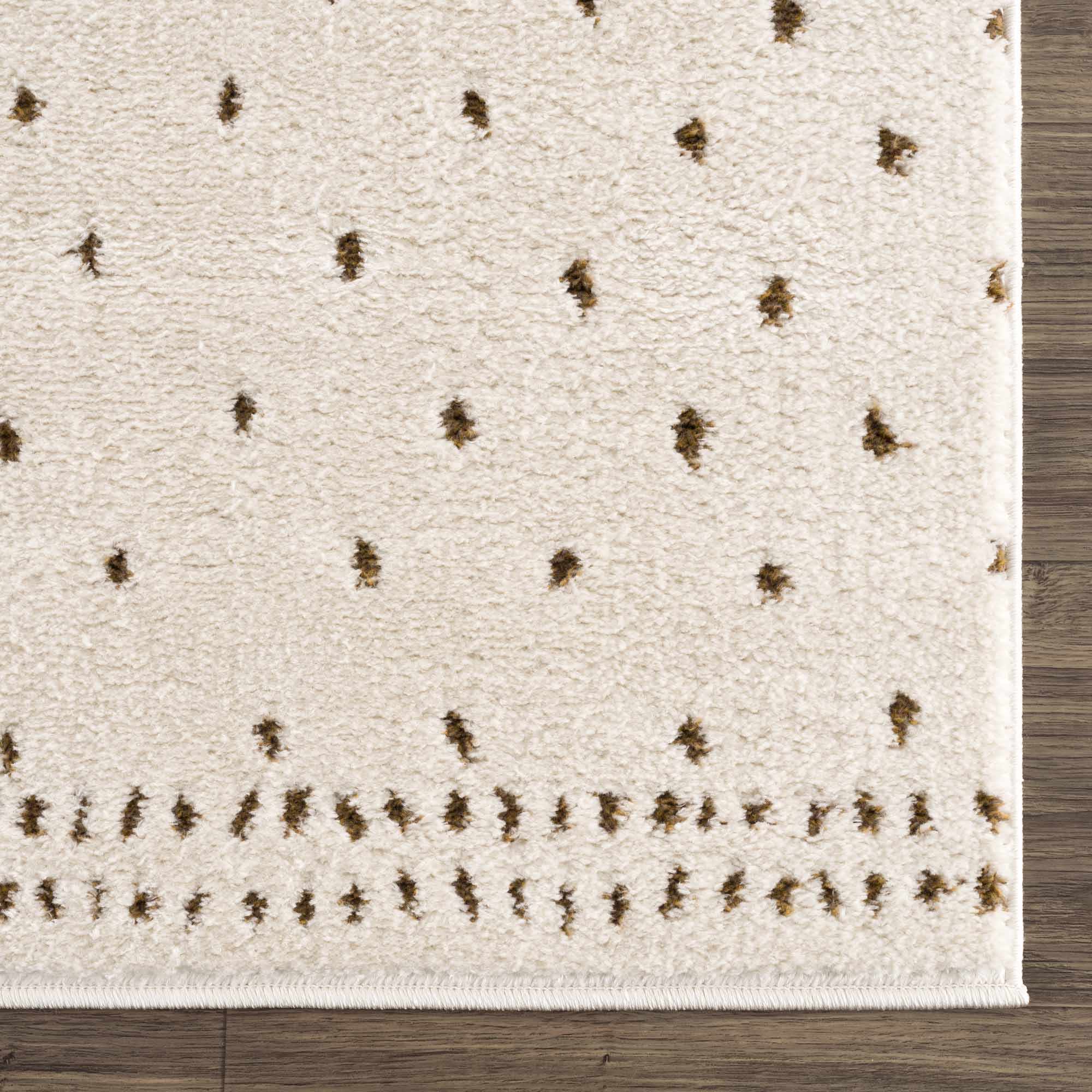 Julie Ivory & Brown Area Rug - Image 8
