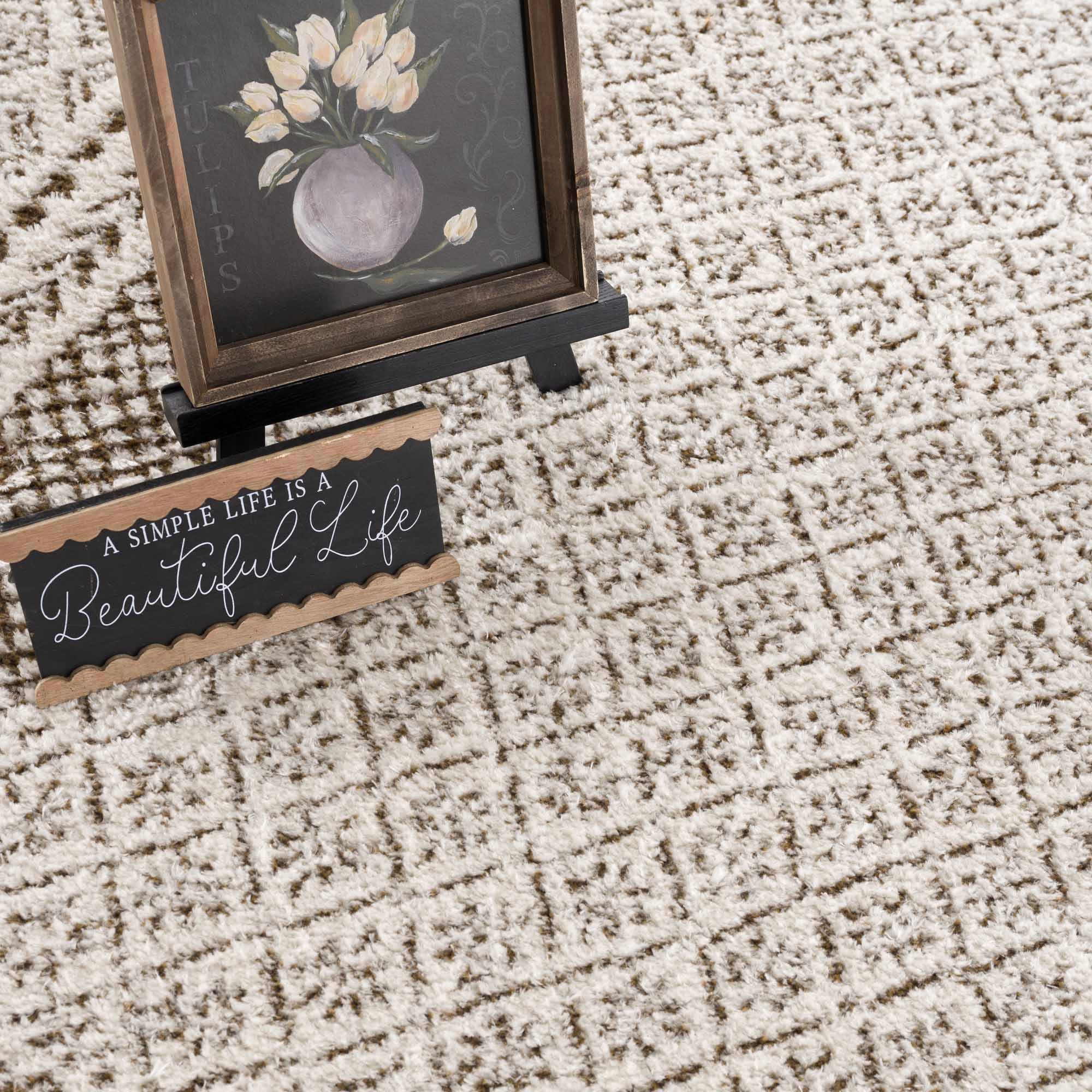 Julio Scandi Boho Area Rug - Brown - Image 10