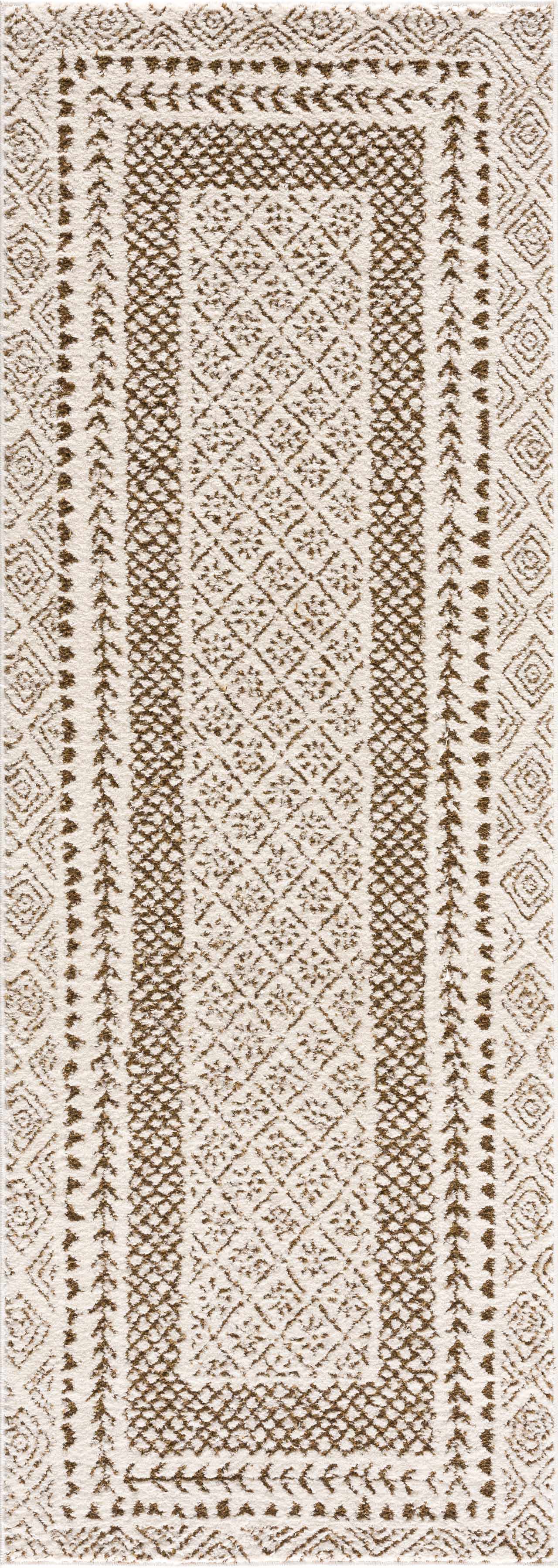 Julio Scandi Boho Area Rug - Brown - Image 11