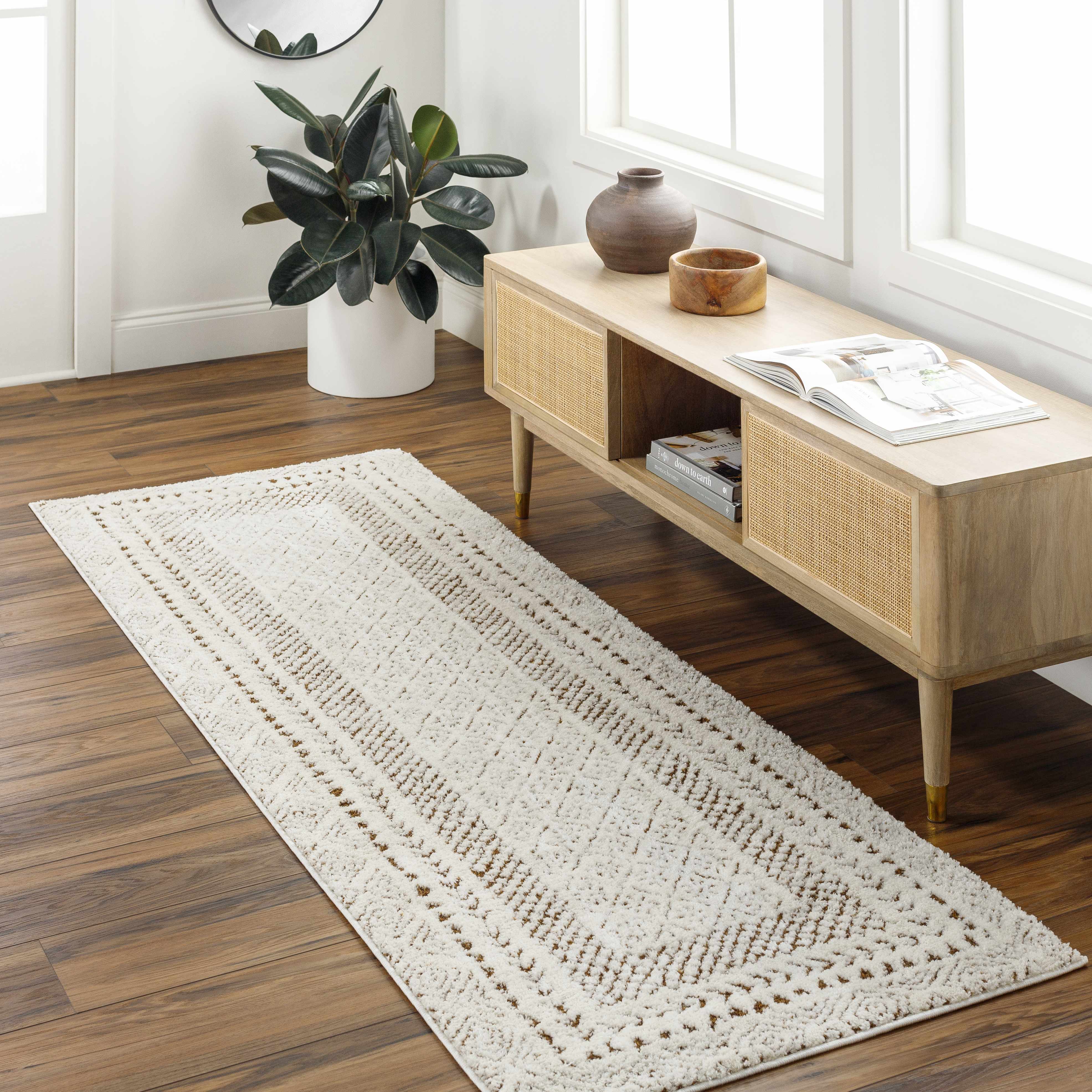 Julio Scandi Boho Area Rug - Brown - Image 16