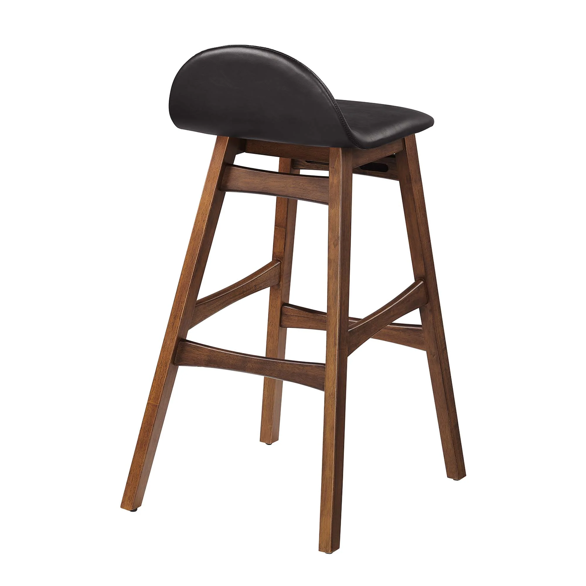 Juno Wood Bar Stool Set of 2 by Modway - Image 5