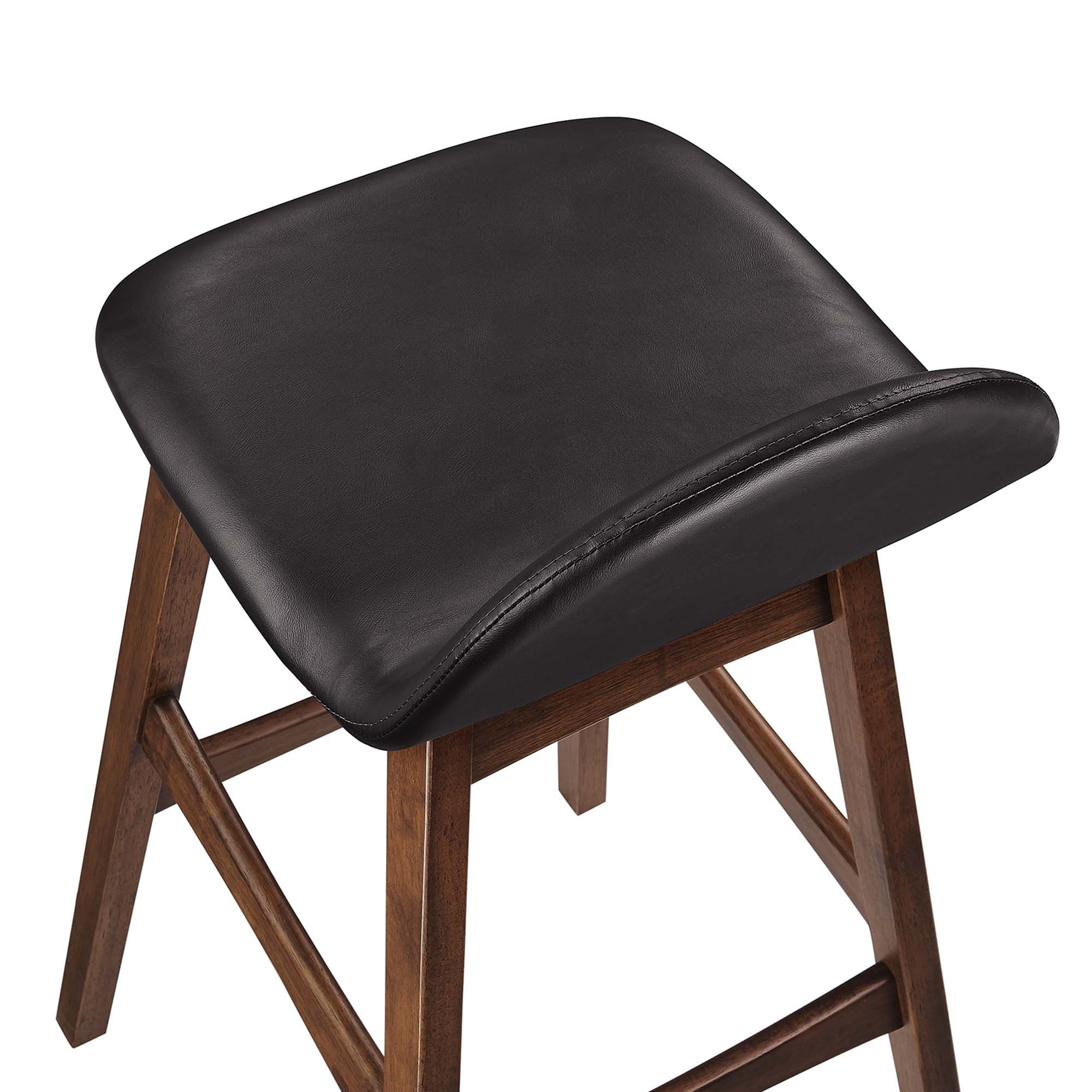 Juno Wood Bar Stool Set of 2 by Modway - Image 7