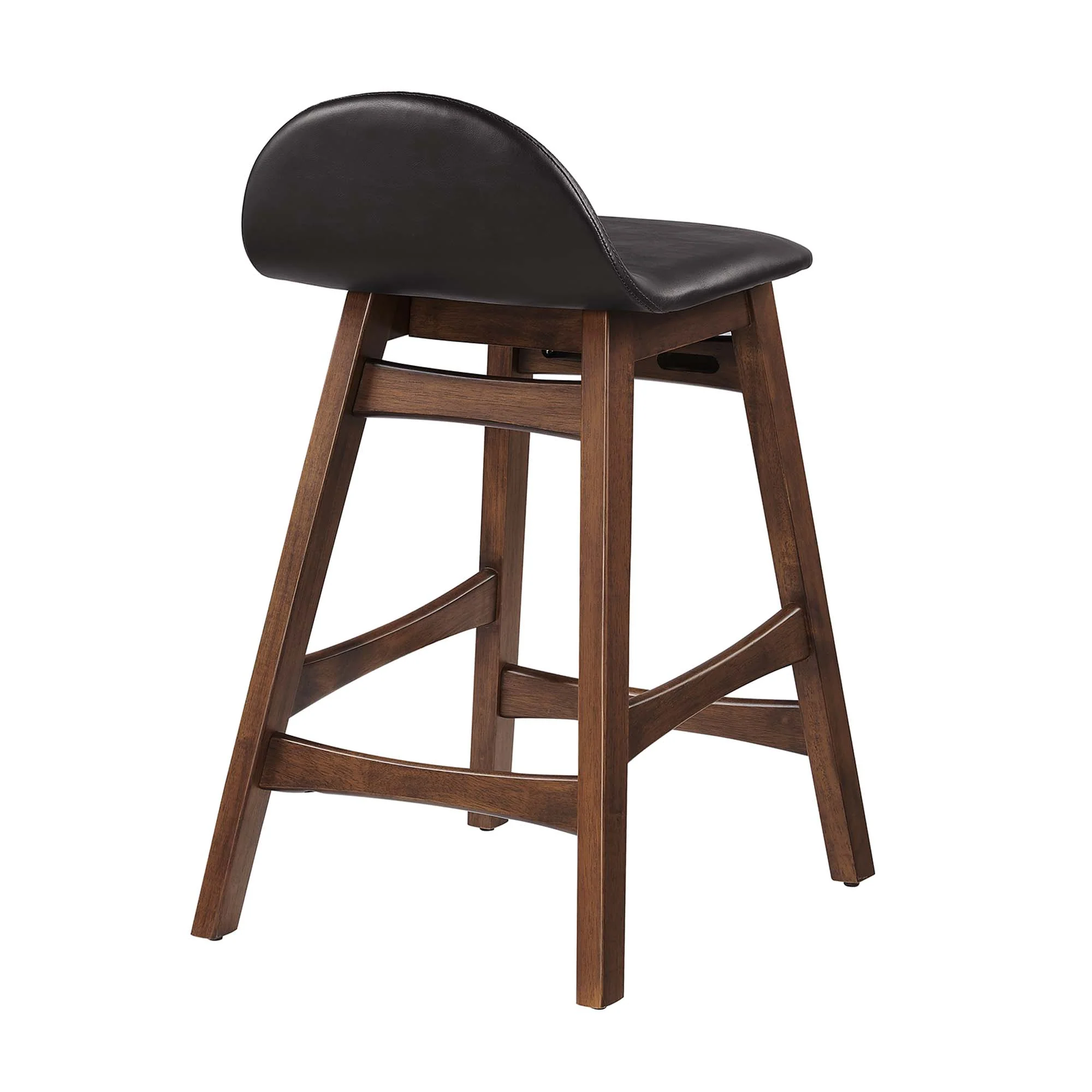 Juno Wood Counter Stool Set of 2 by Modway - Image 5