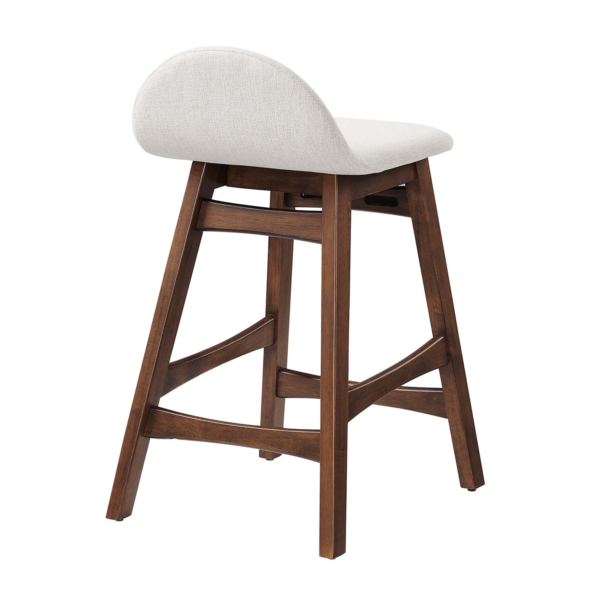 Juno Wood Counter Stool Set of 2 by Modway - Image 5