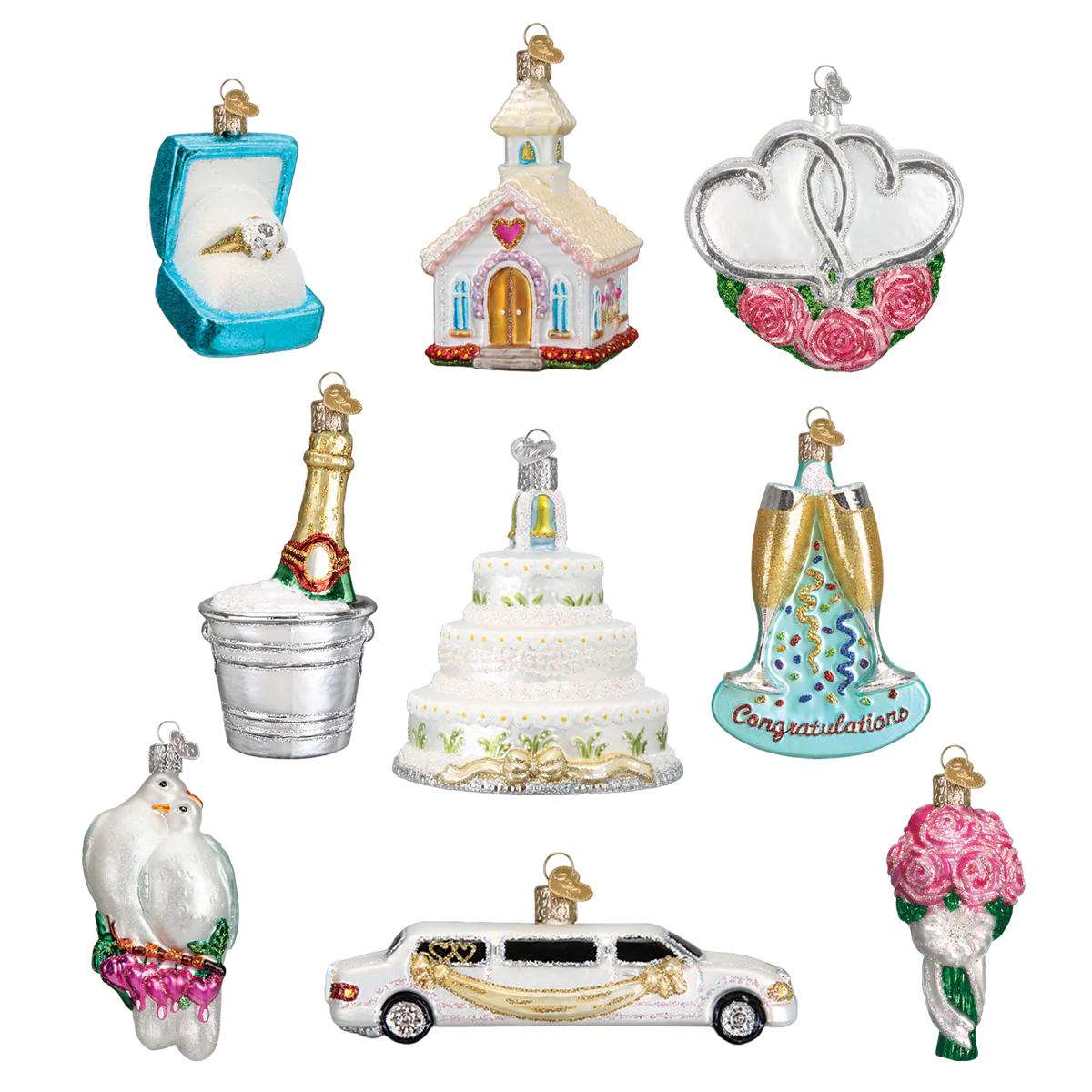 Just Married Collection Ornaments - Image 2