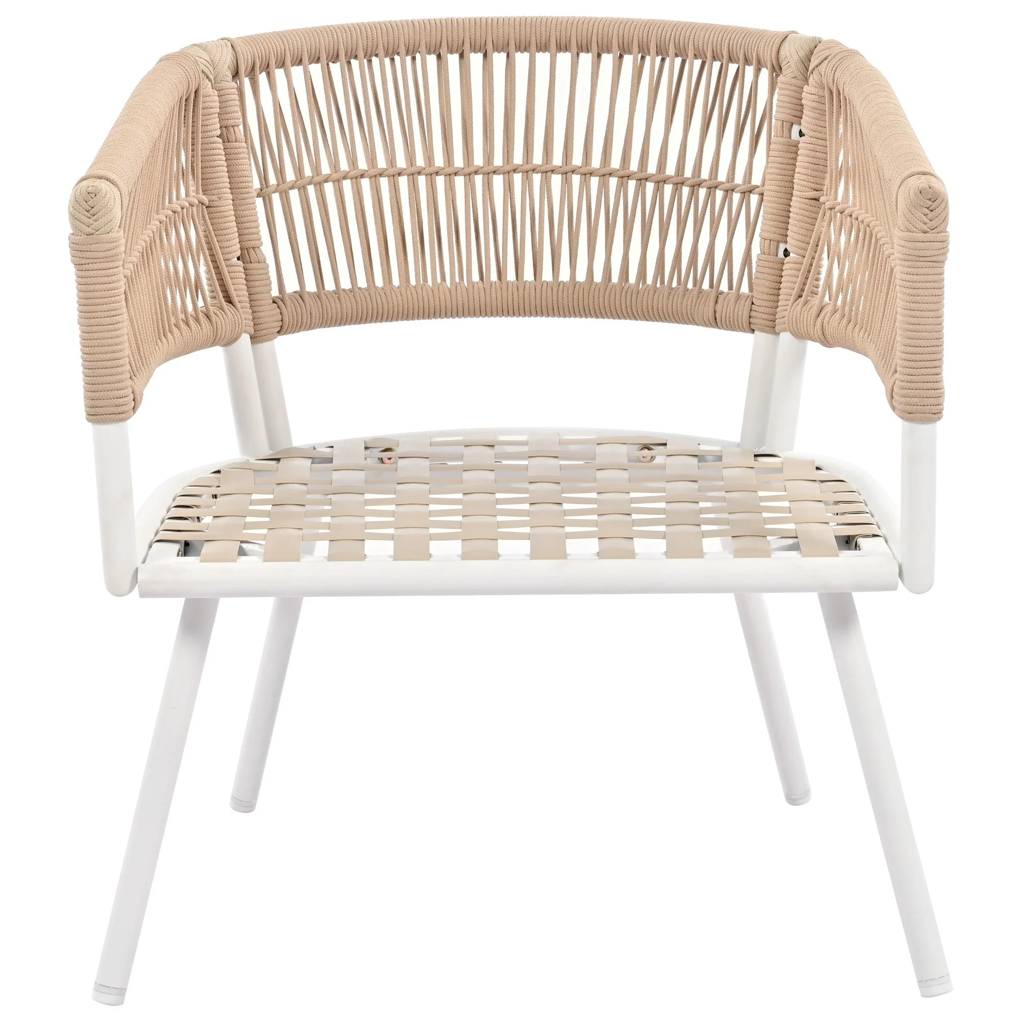 K&K 4-Piece Boho Rope Patio Furniture Set - Image 15