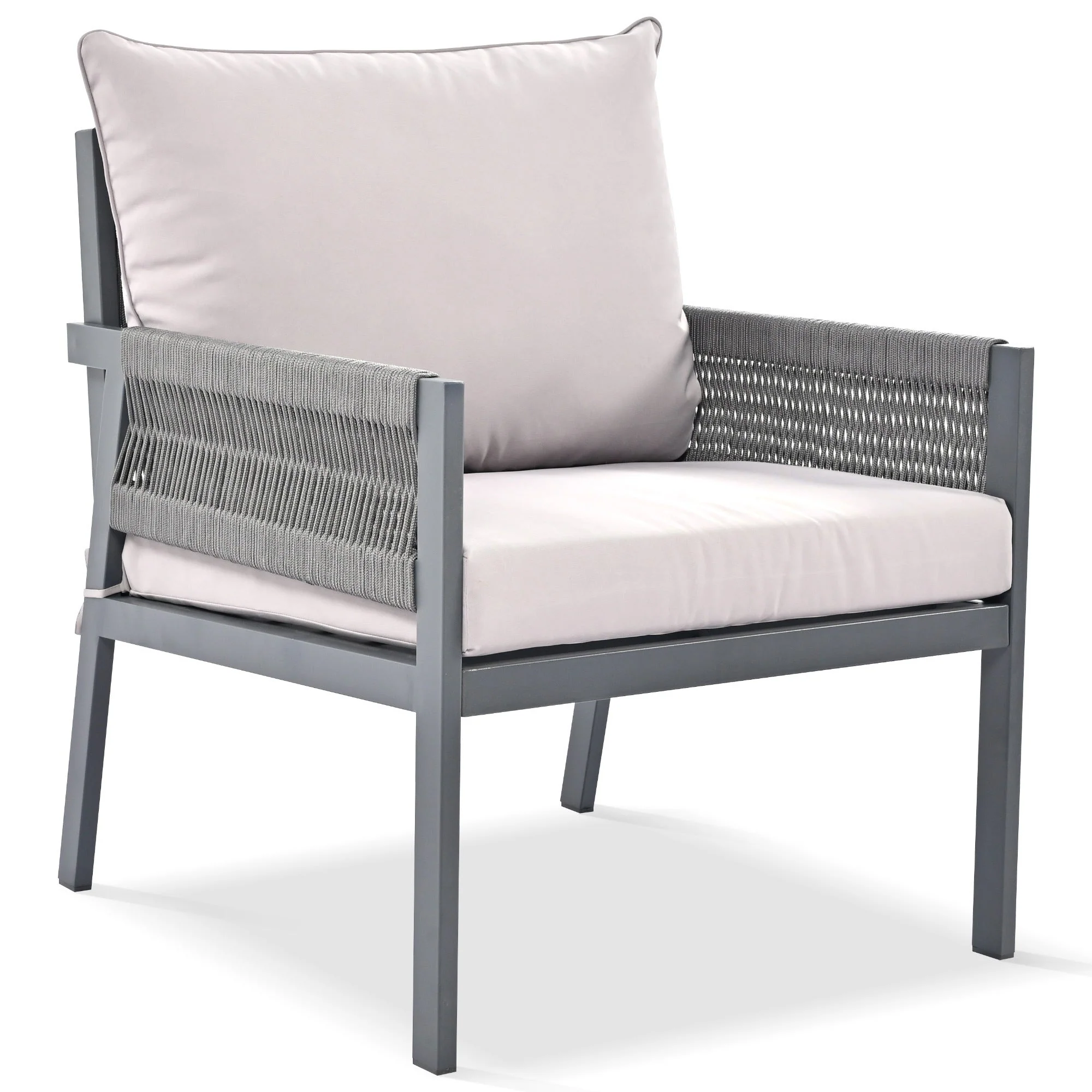 K&K 4-Piece Rope Patio Furniture Set - Image 16