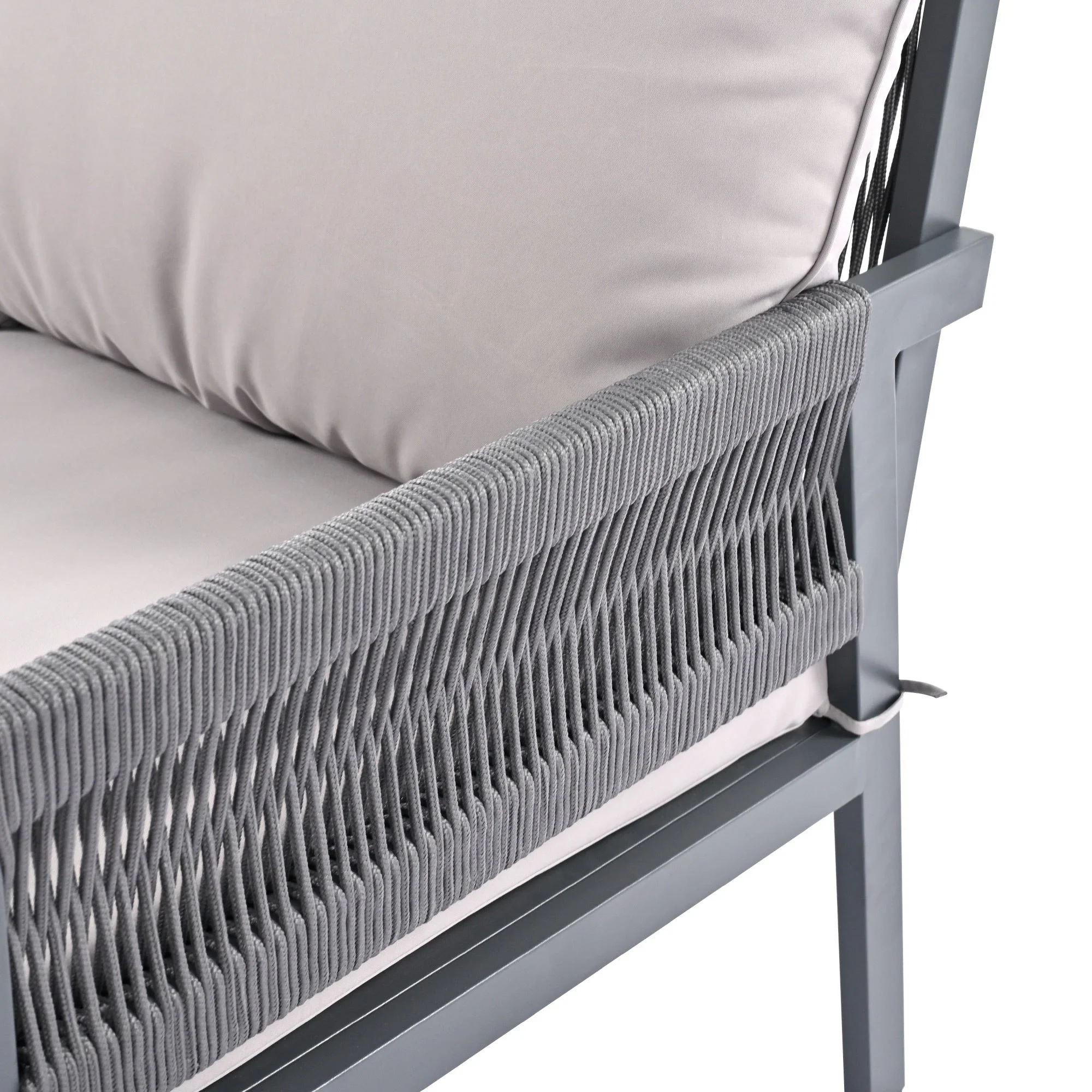 K&K 4-Piece Rope Patio Furniture Set - Image 27