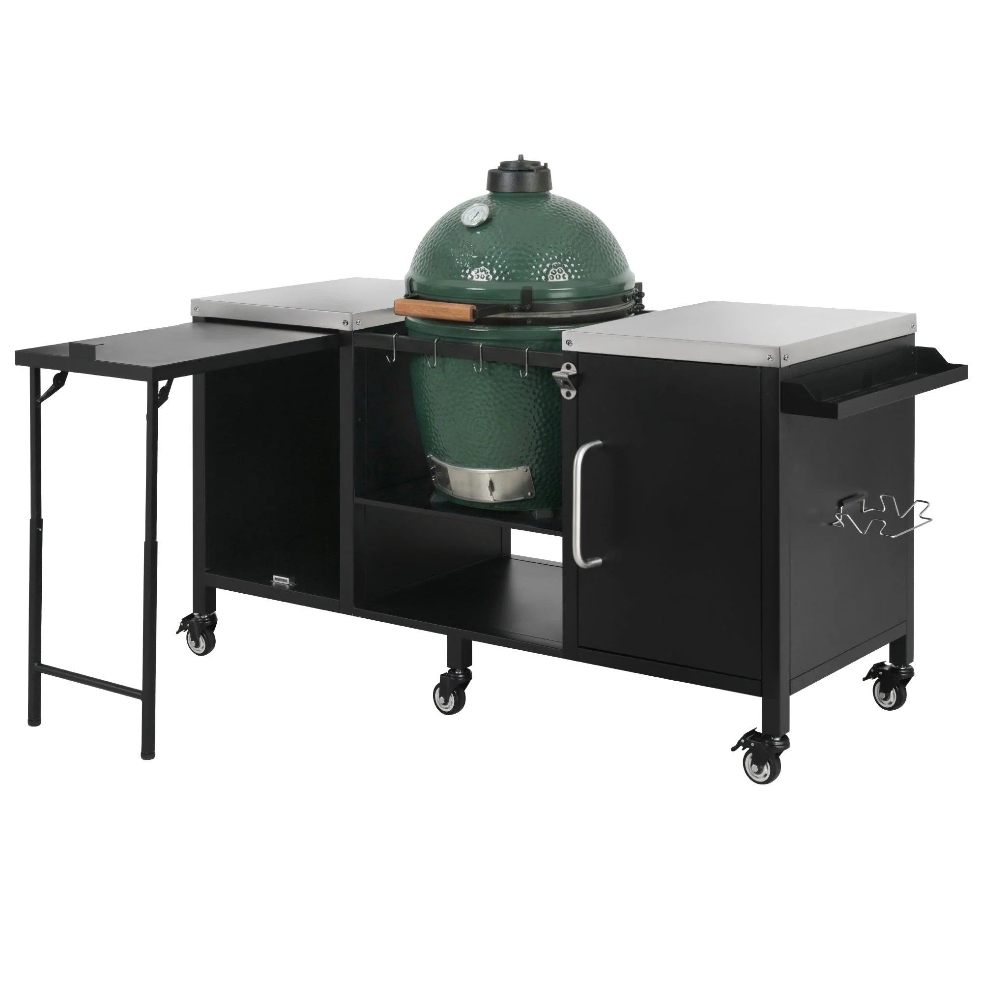 K&K 72.4' Large Grill Table for Big Green Egg - Image 16