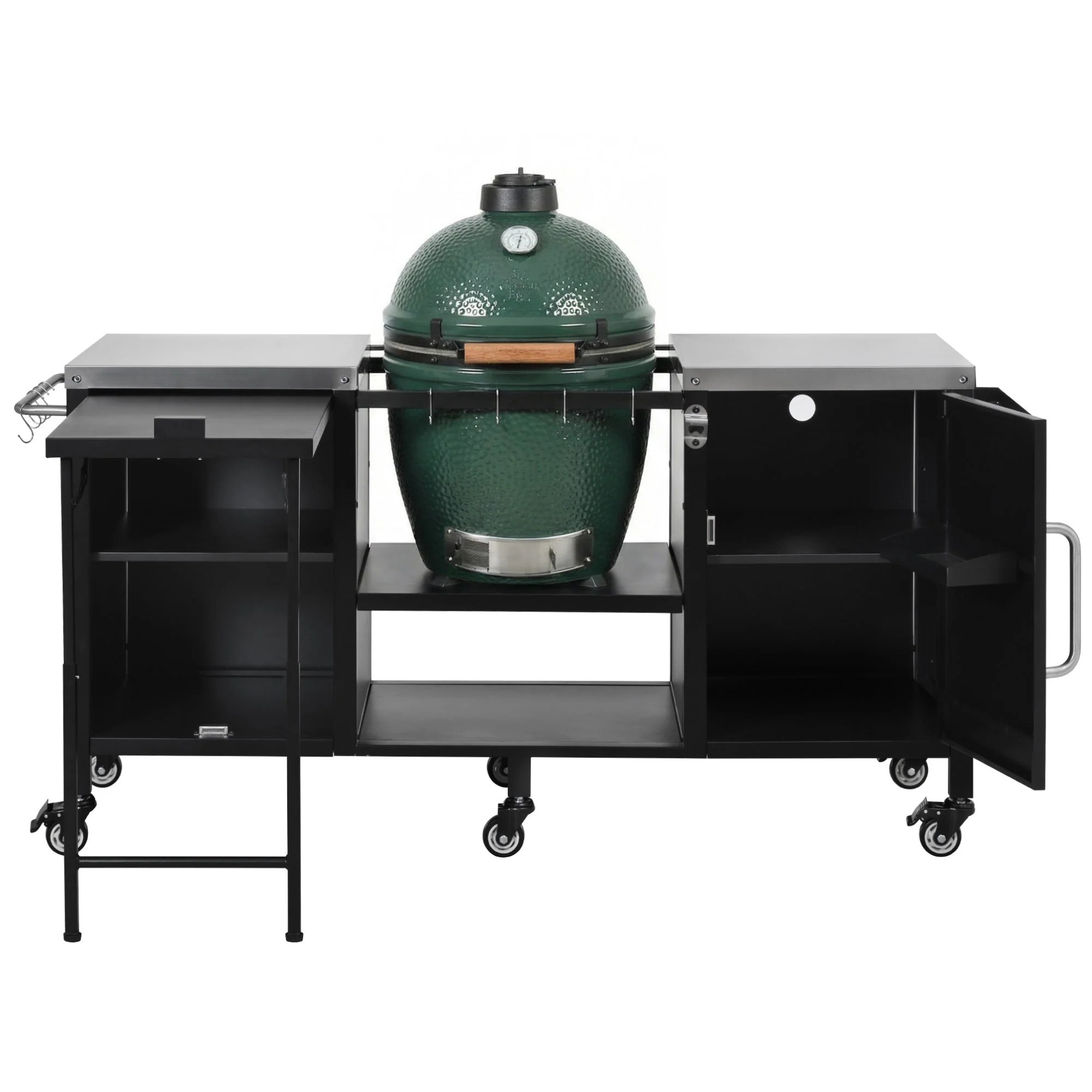 K&K 72.4' Large Grill Table for Big Green Egg - Image 18