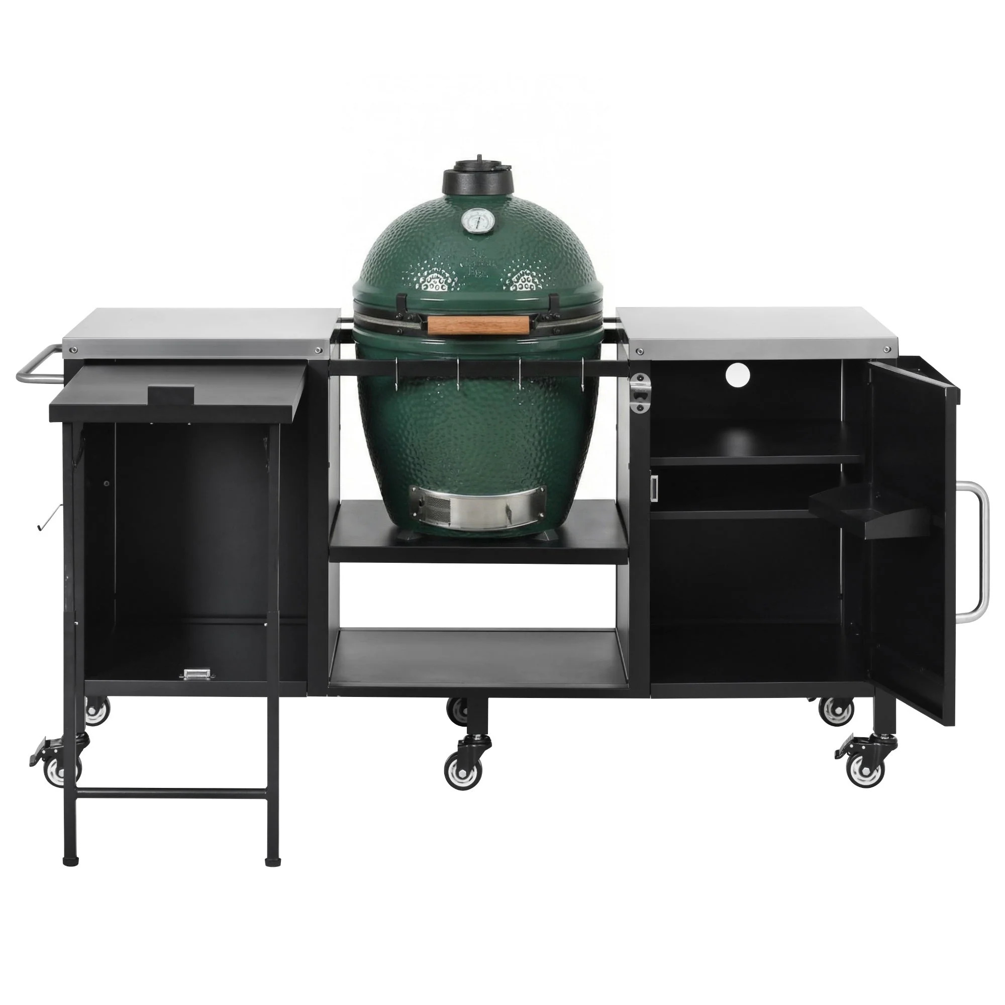 K&K 72.4' Large Grill Table for Big Green Egg - Image 19