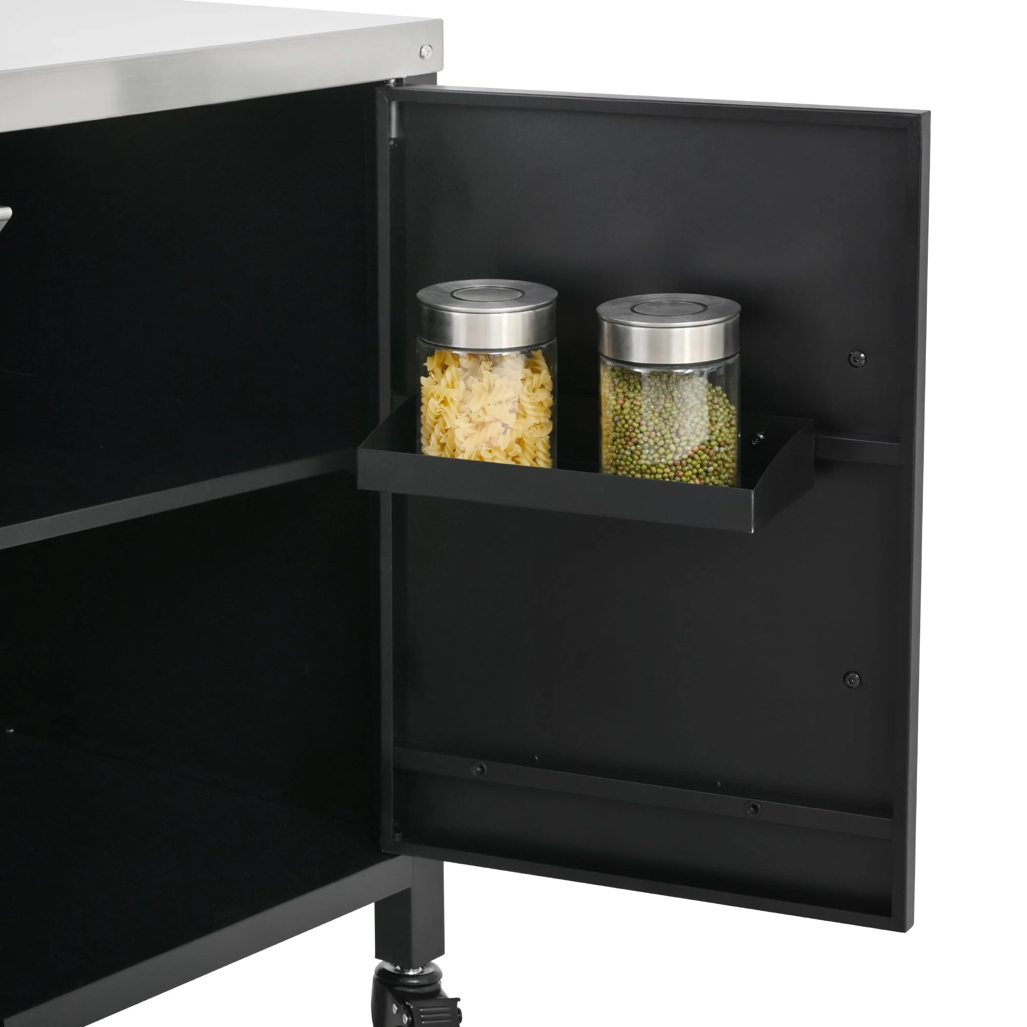 K&K 72.4' Large Grill Table for Big Green Egg - Image 44