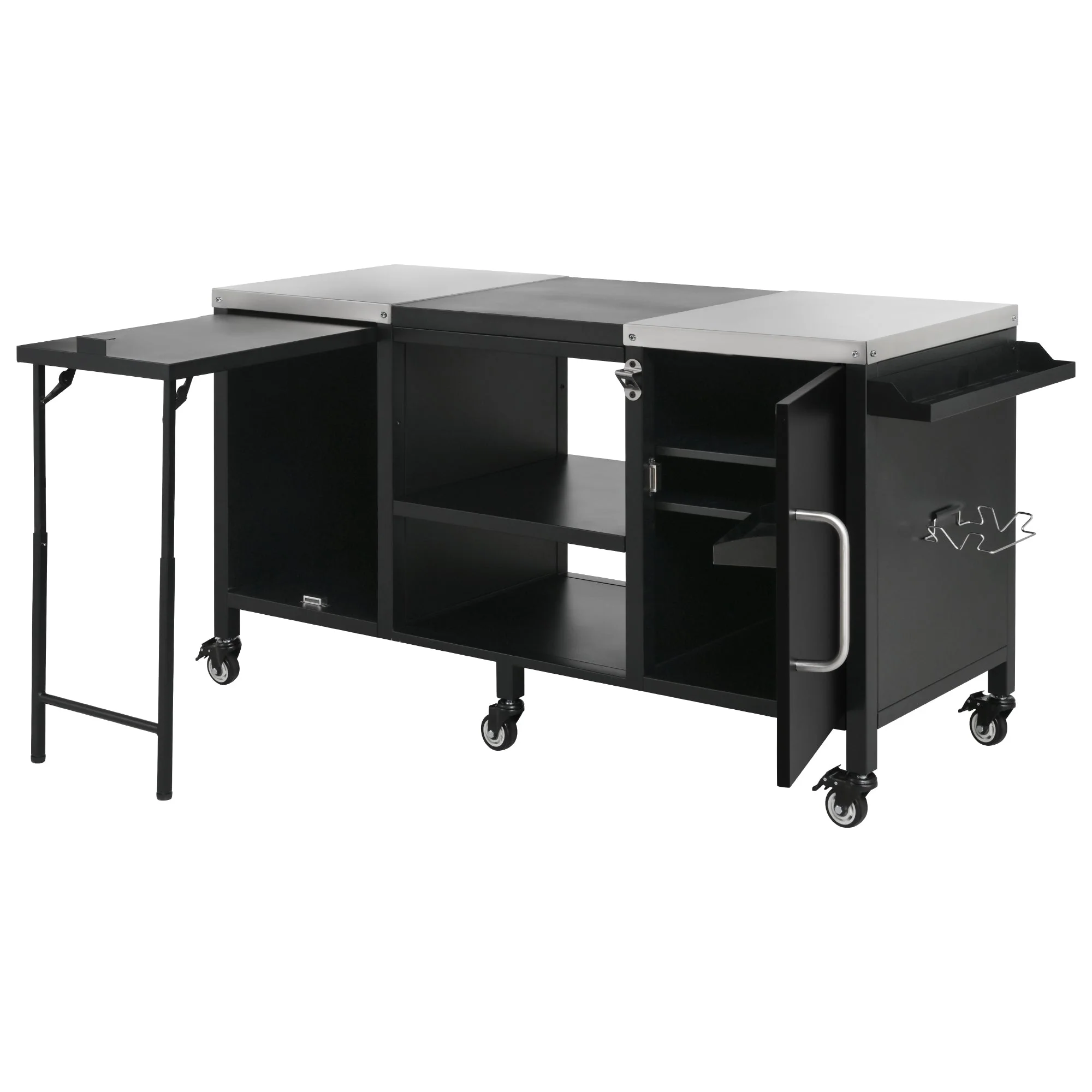 K&K 72.4' Large Grill Table for Big Green Egg - Image 48