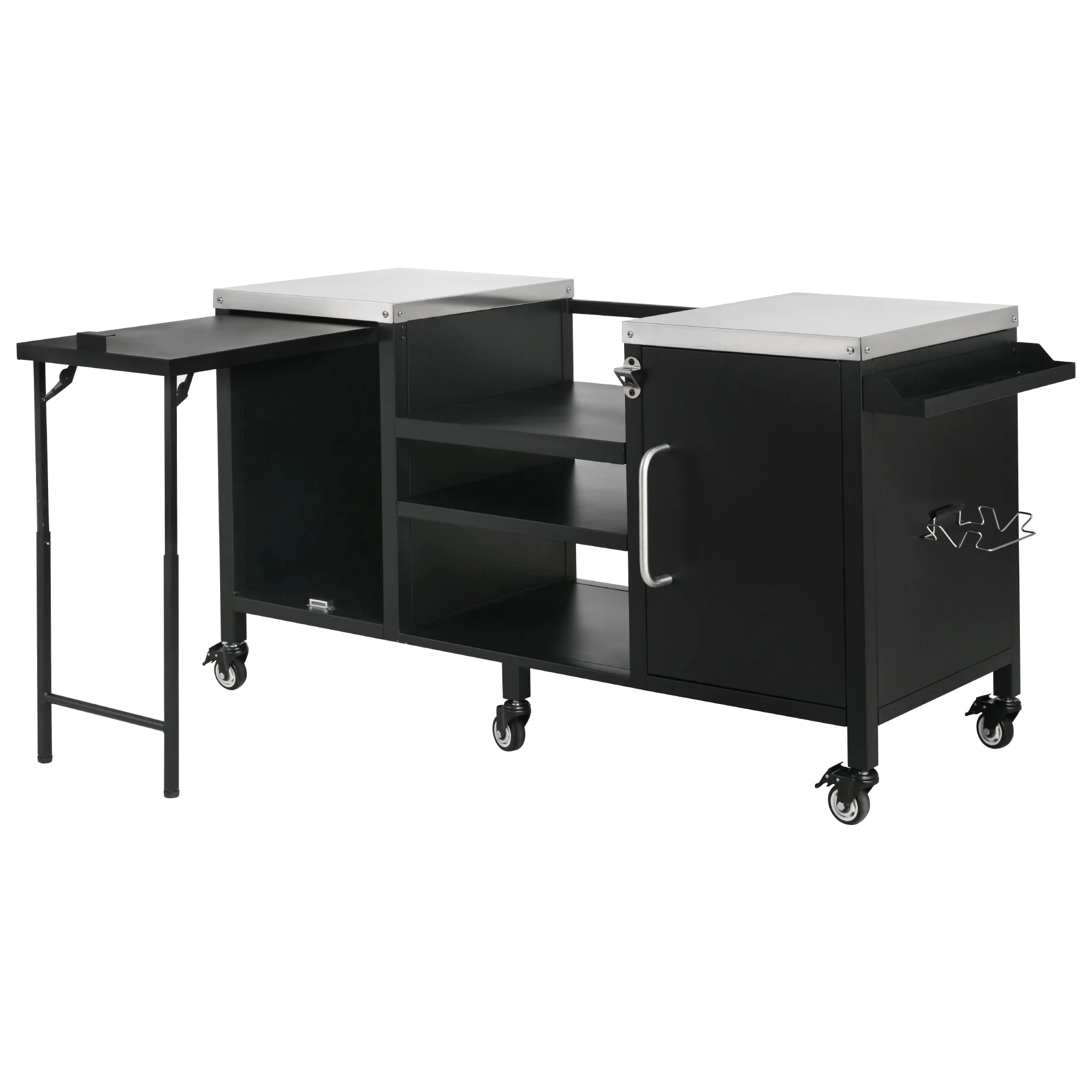 K&K 72.4' Large Grill Table for Big Green Egg - Image 49