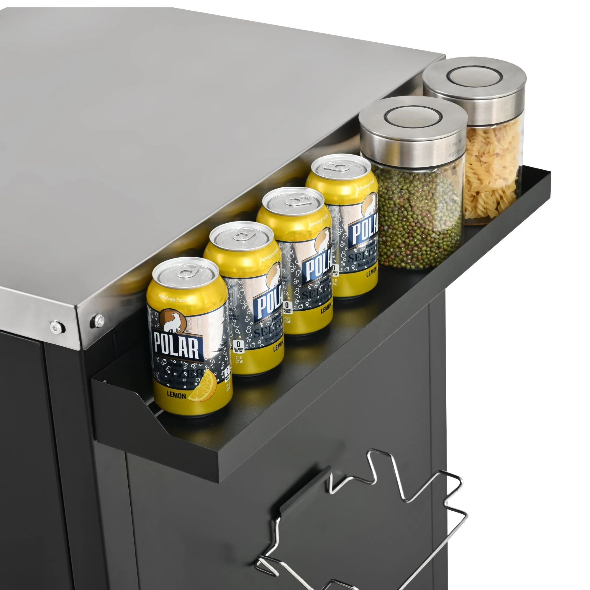 K&K 72.4' Large Grill Table for Big Green Egg - Image 54