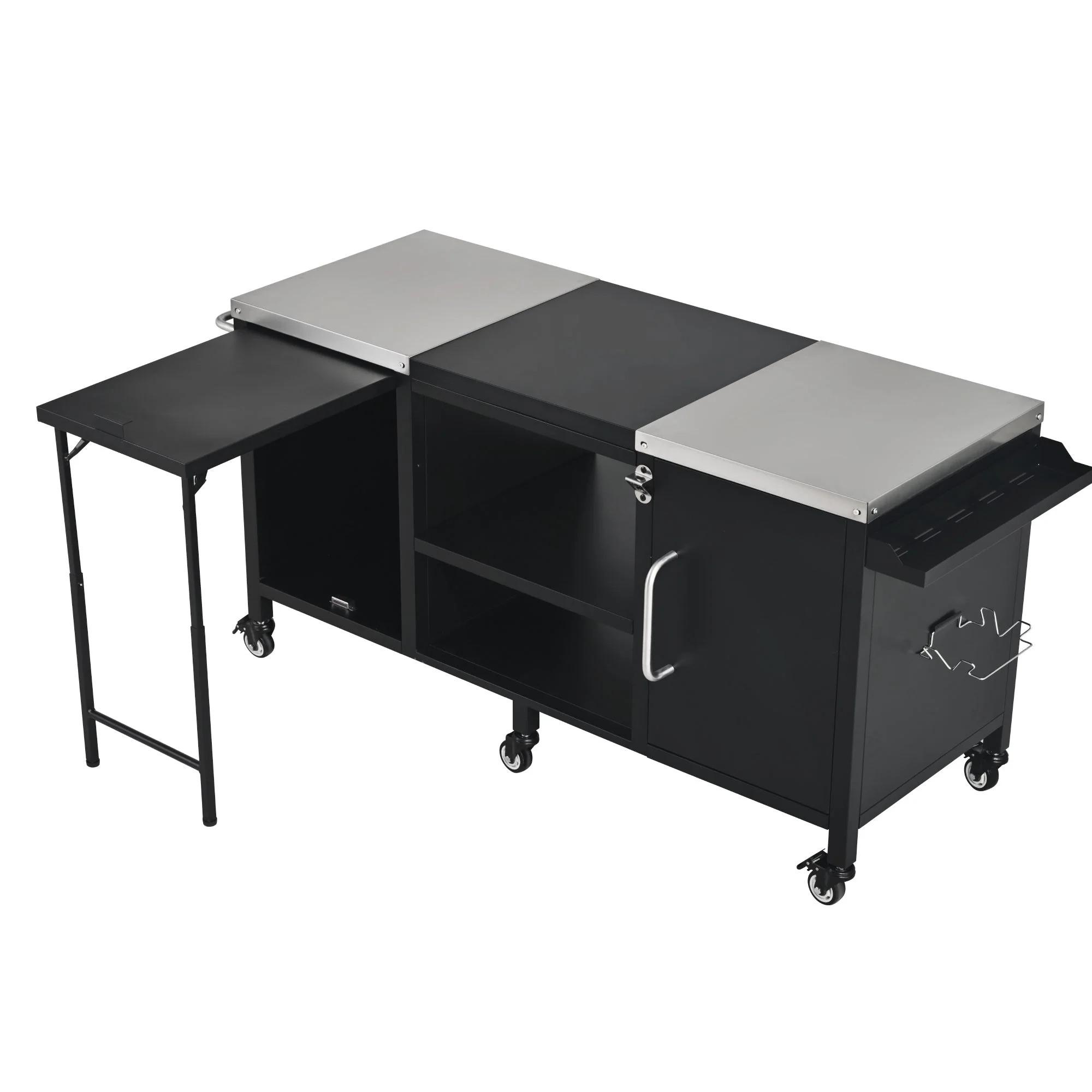 K&K 72.4' Large Grill Table for Big Green Egg - Image 59