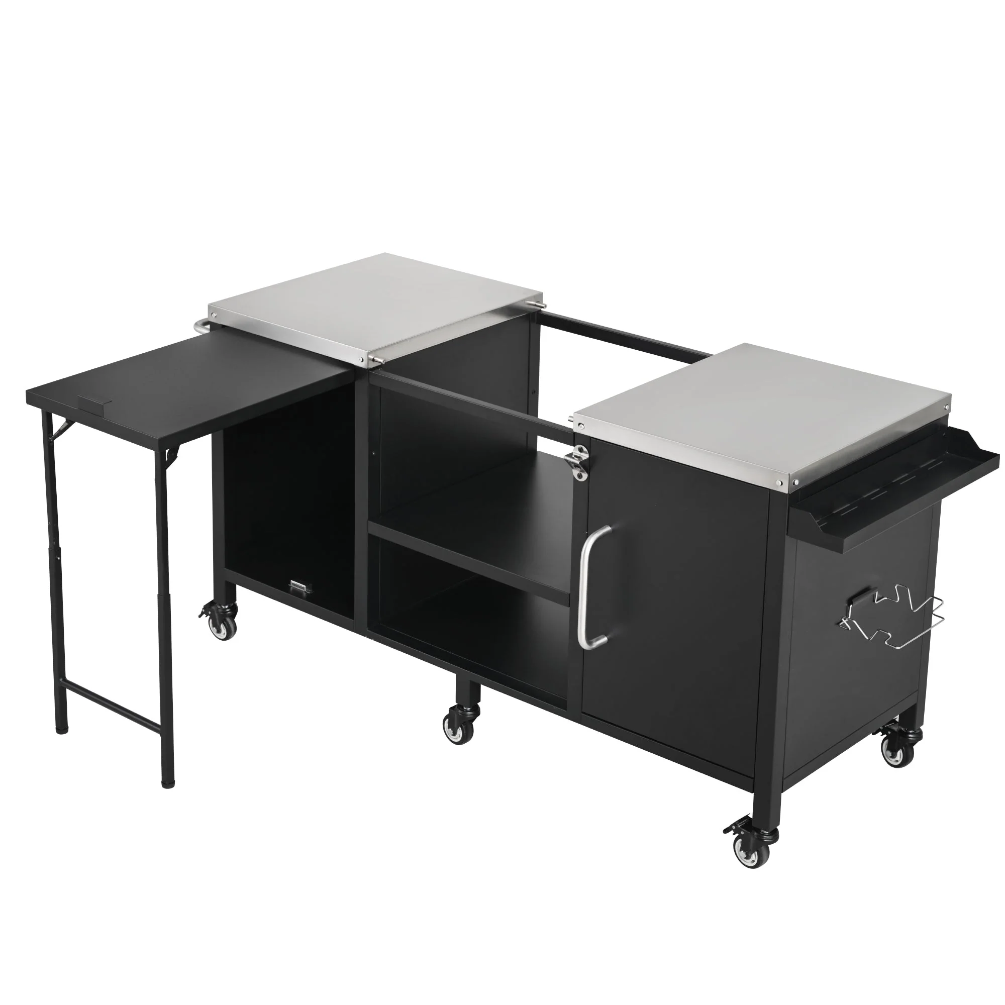 K&K 72.4' Large Grill Table for Big Green Egg - Image 61